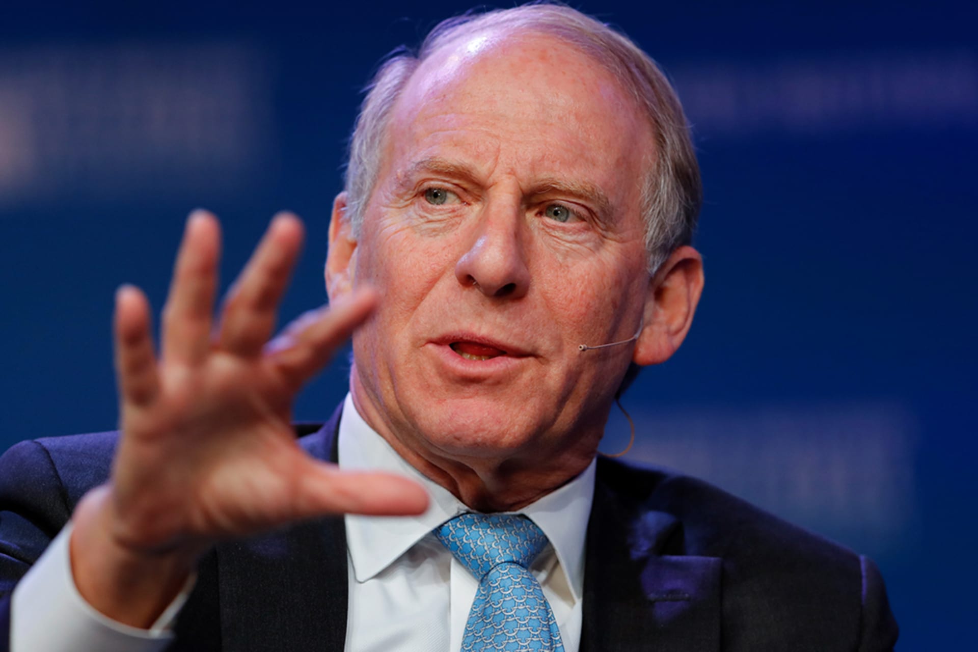 Haass hand raised