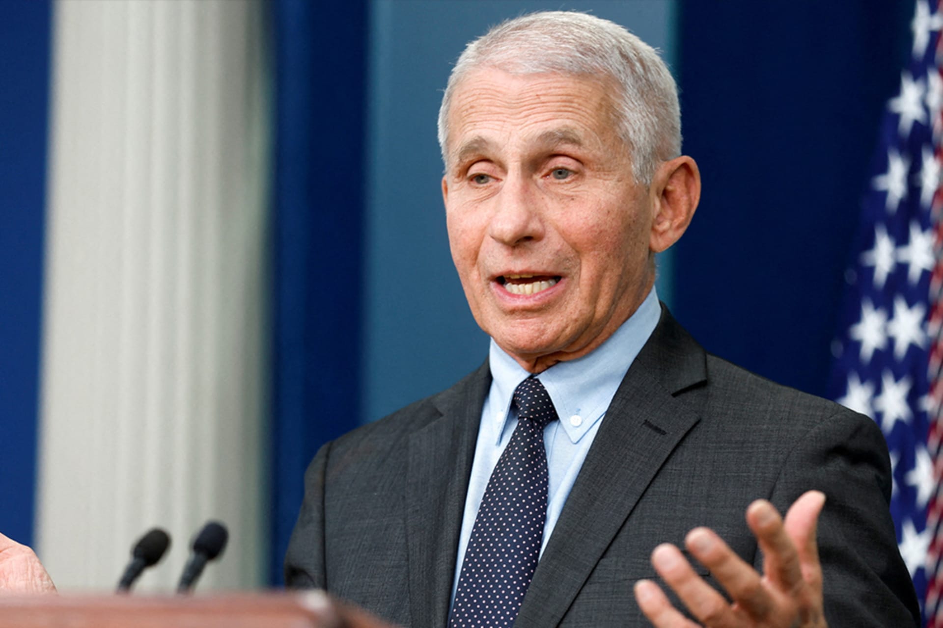 Anthony Fauci speaking