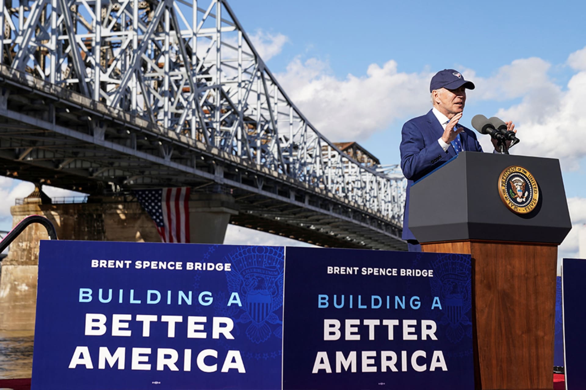 Biden building better bridge pic