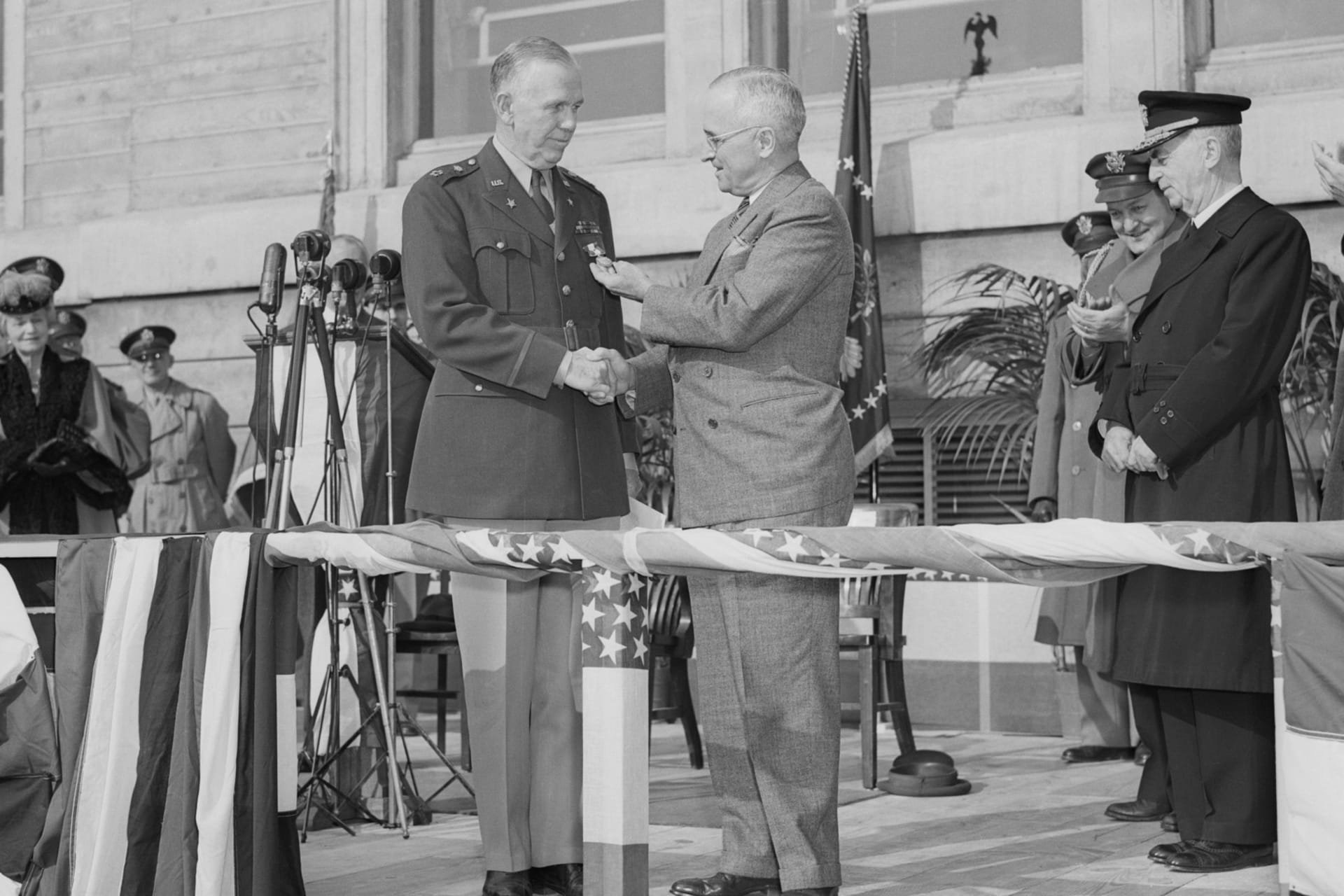 Harry Truman and George C. Marshall