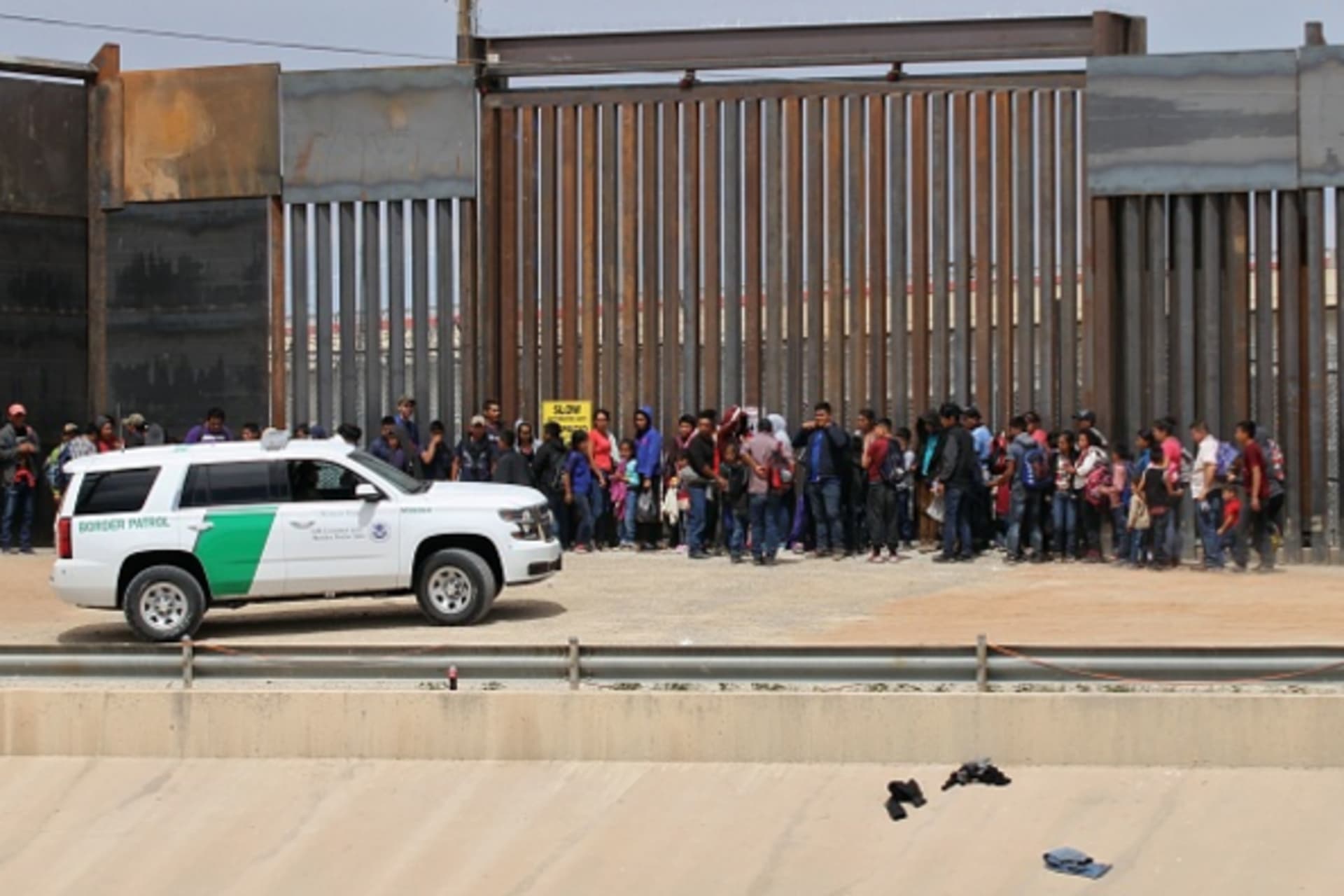 Migrants At Border