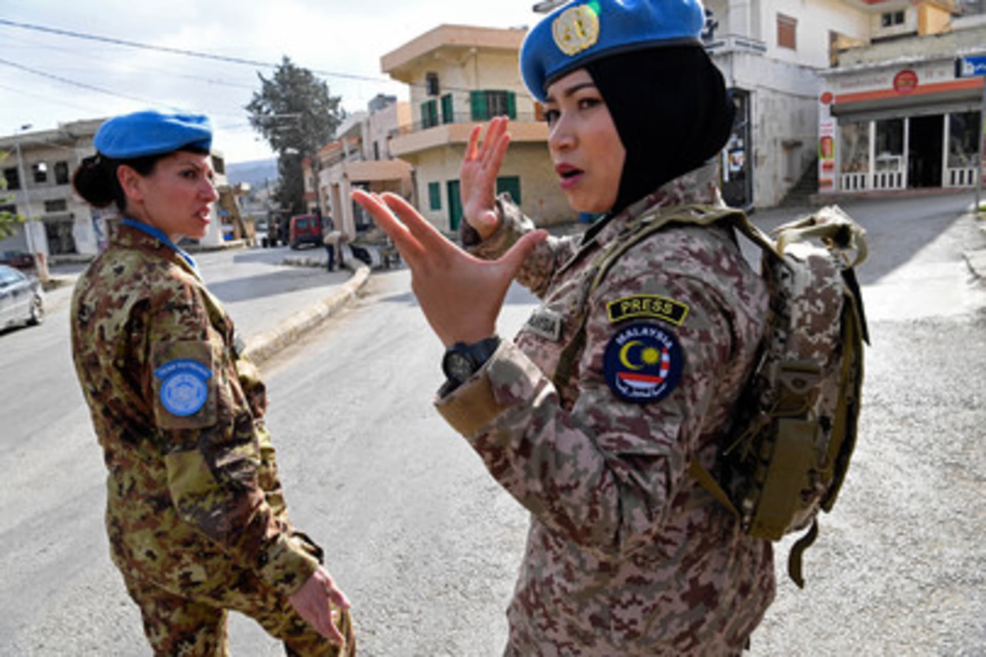 <p>The United Nations Interim Force in Lebanon (UNIFIL) conducted its first all-female foot patrol with ten female peacekeepers.</p>
