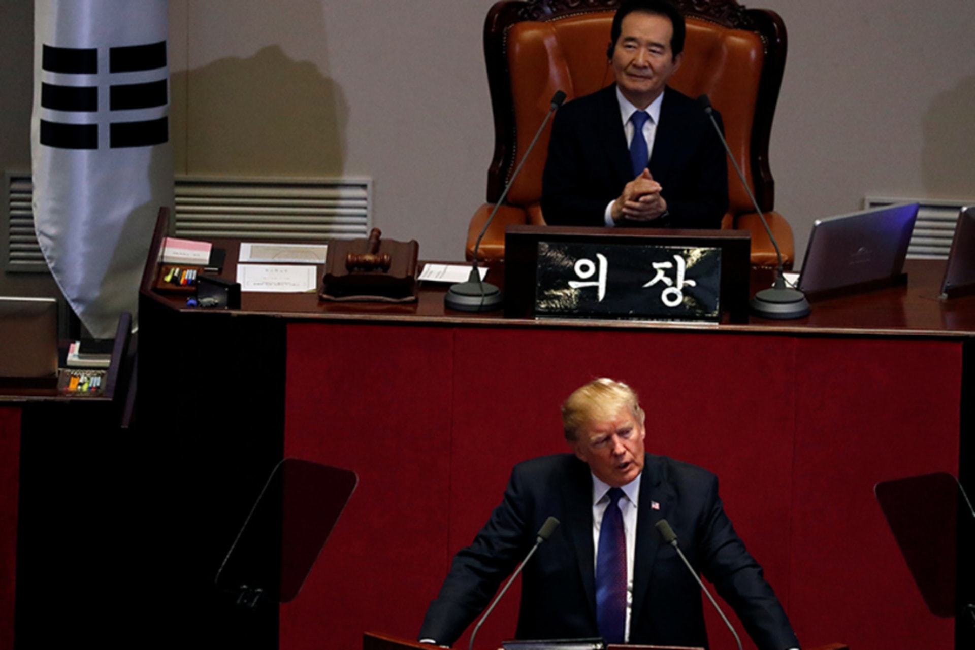 Trump South Korea