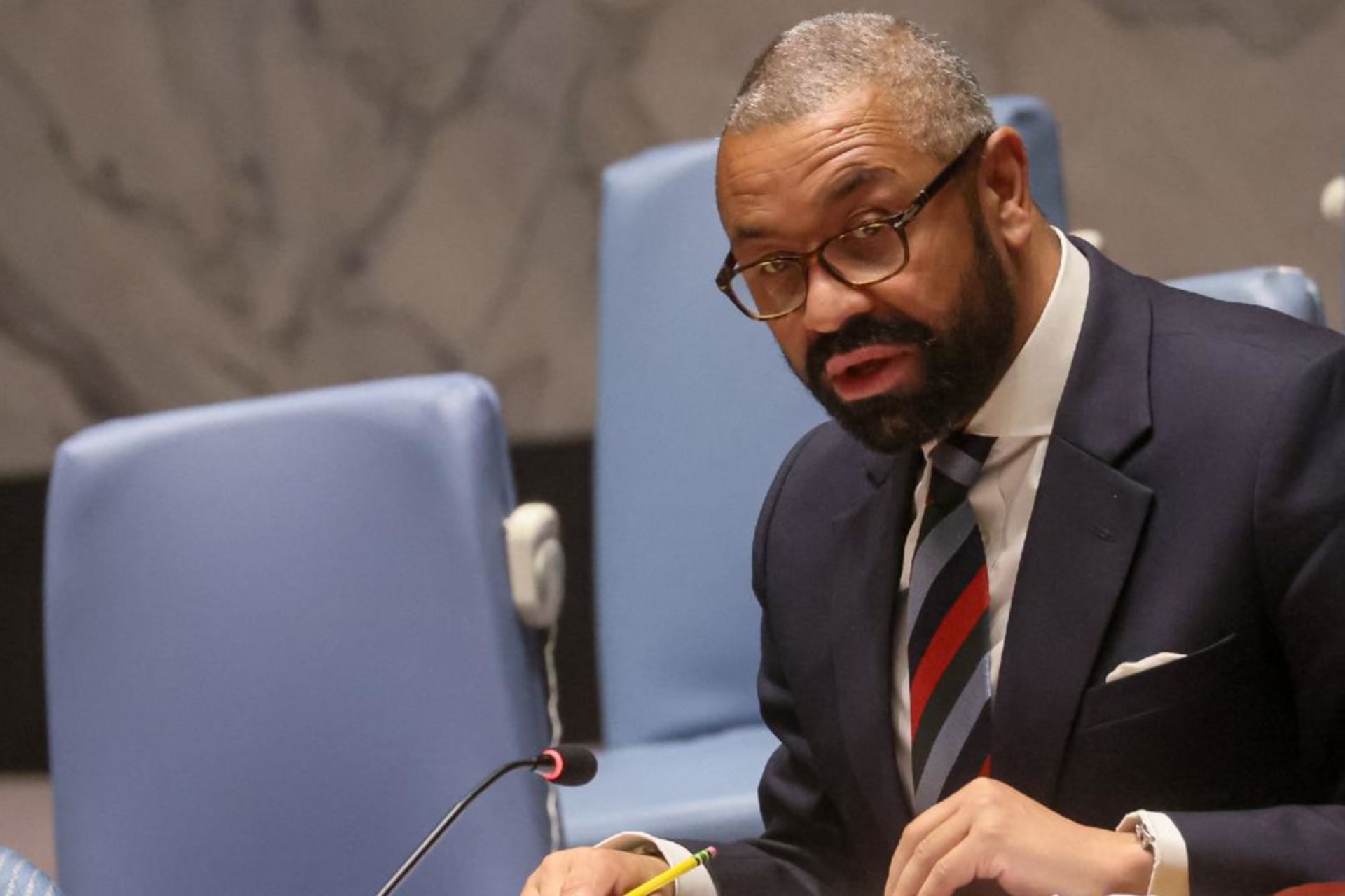 A Conversation With UK Foreign Secretary James Cleverly
