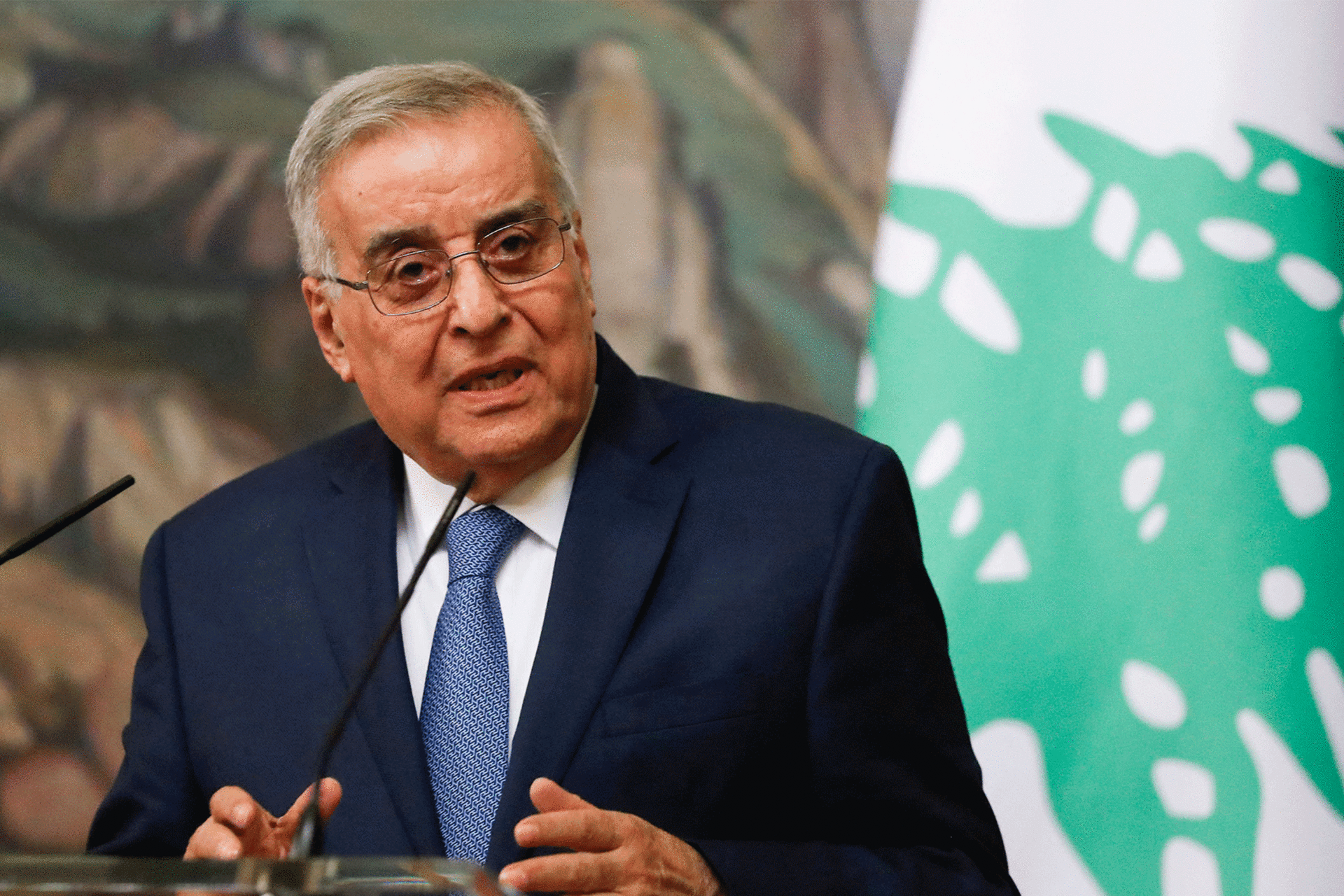 Lebanese Foreign Minister Abdallah Bou Habib