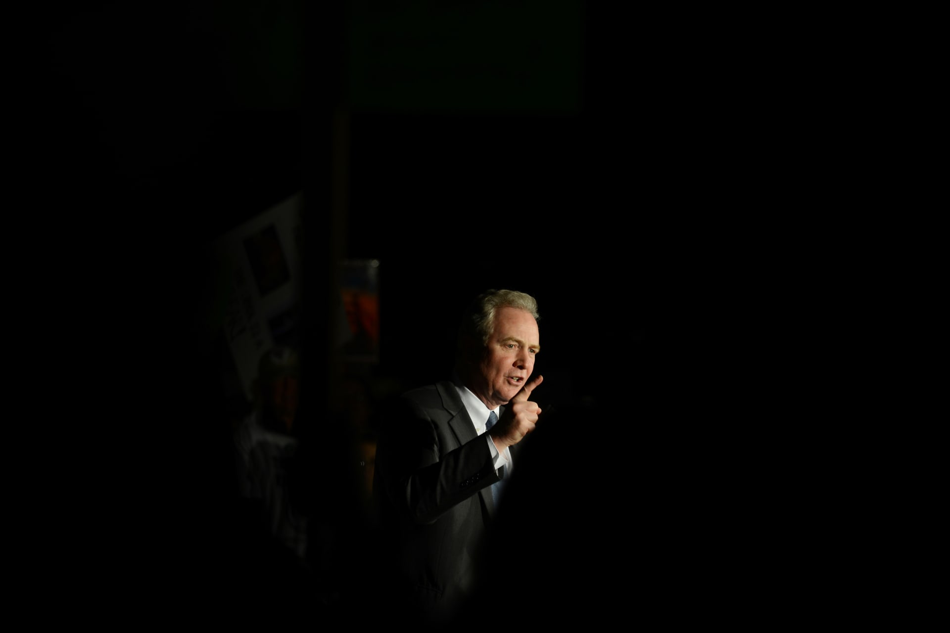 <p>U.S. Senator Chris Van Hollen on Capitol Hill.</p>