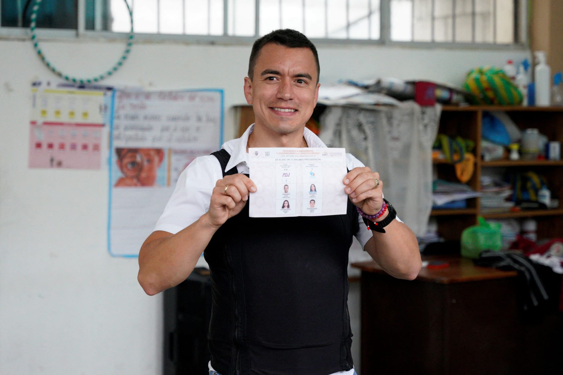 Photo of President-Elect Daniel Noboa