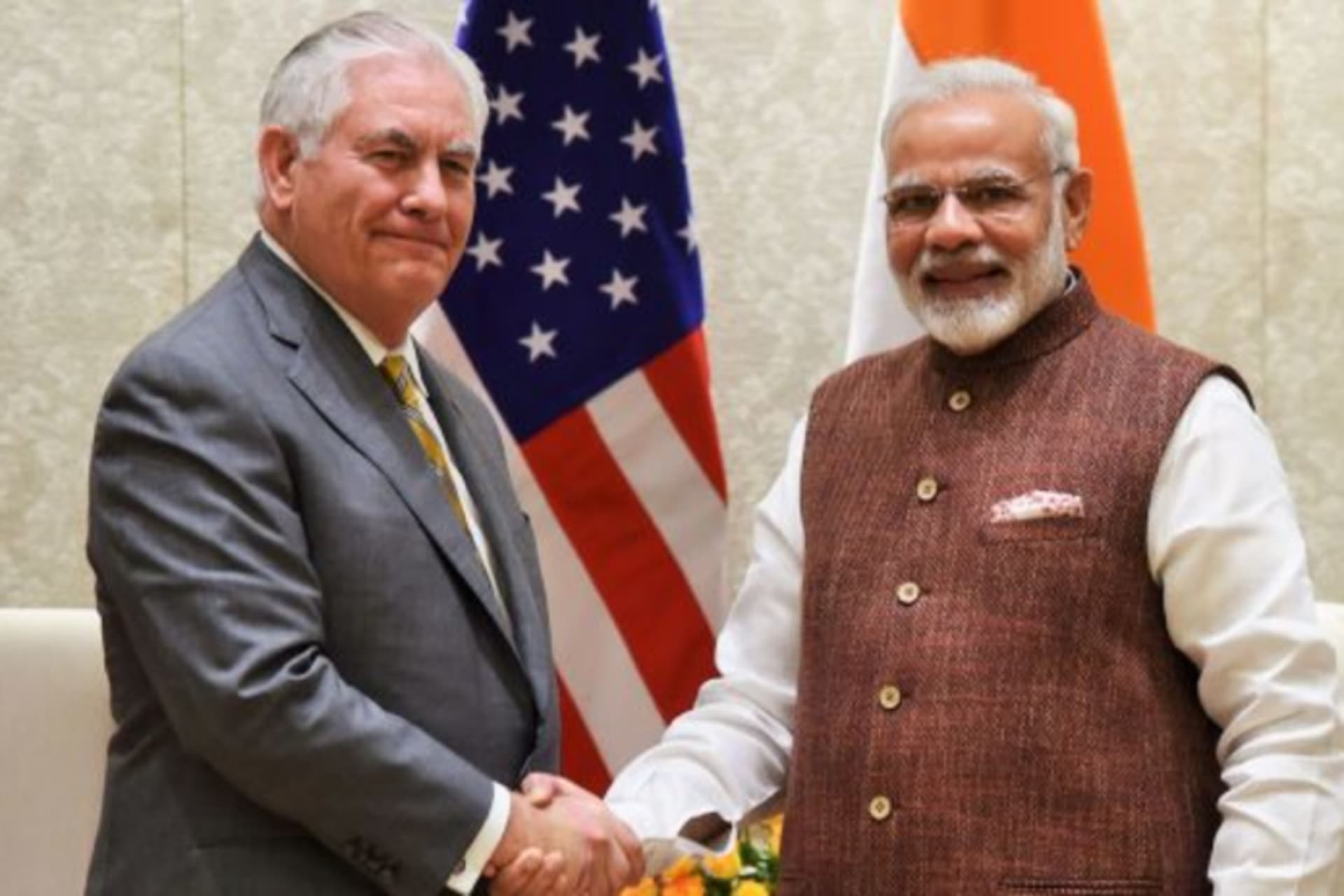Tillerson Modi