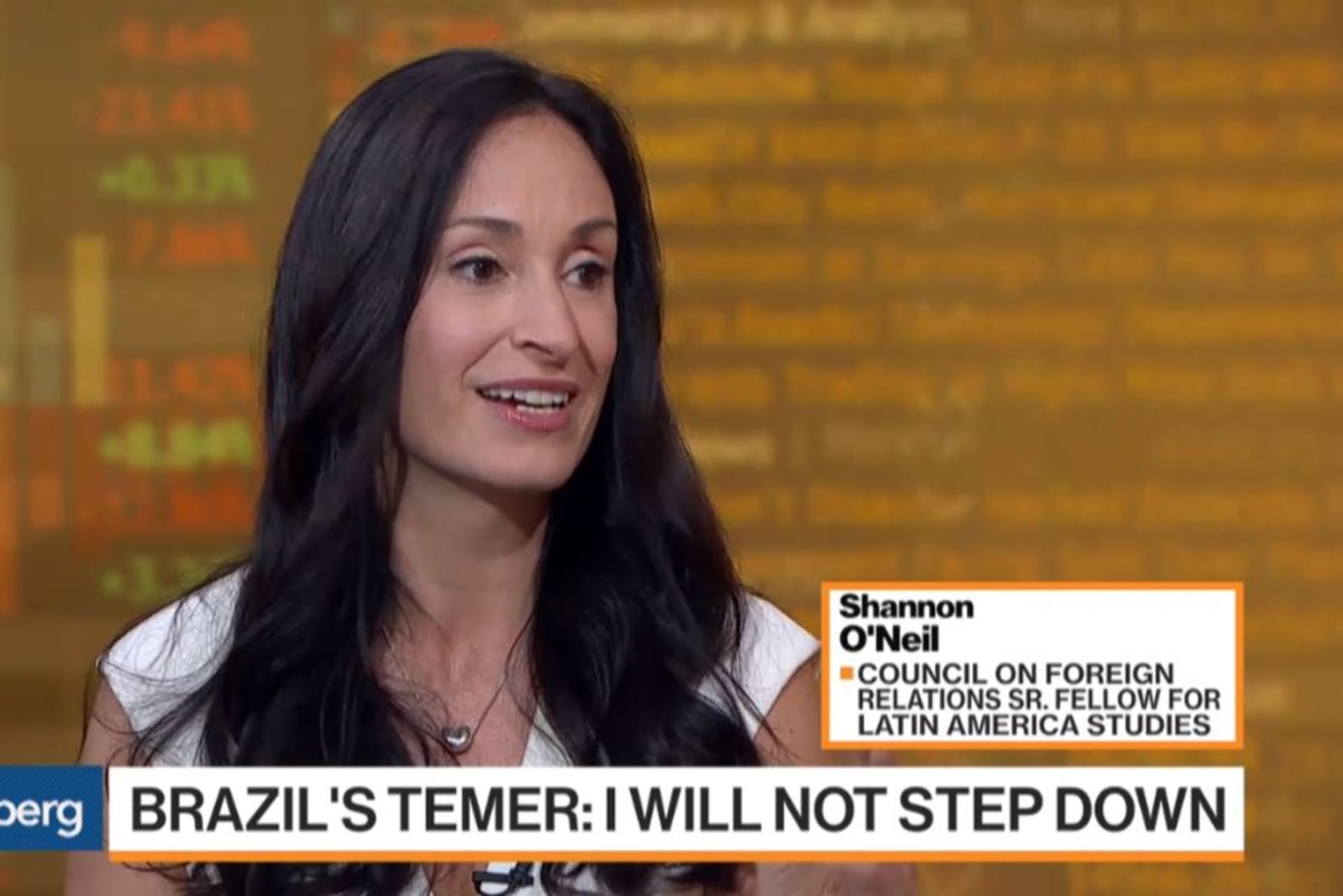 O'Neil on Bloomberg