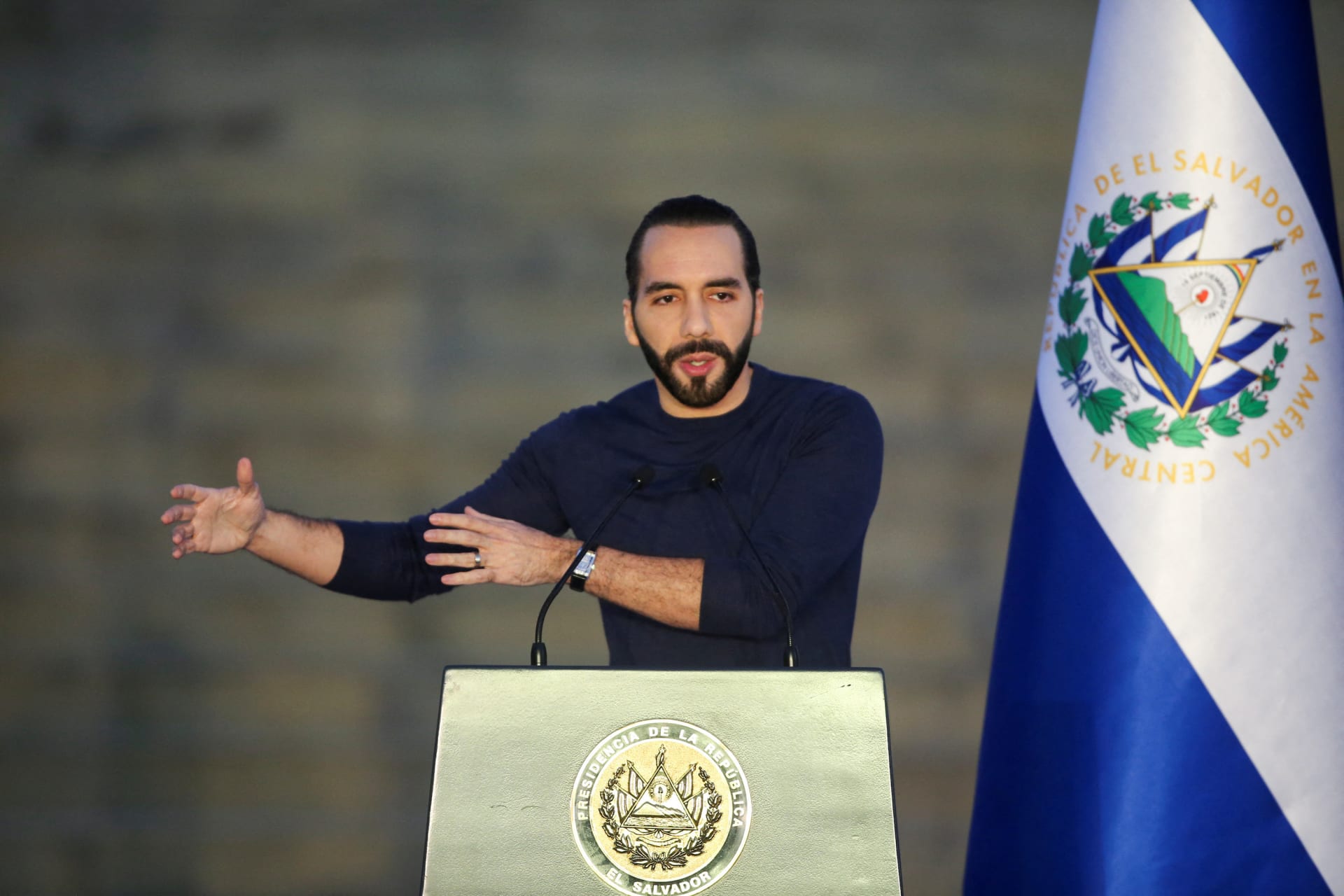 Photo of President of El Salvador Nayib Bukele