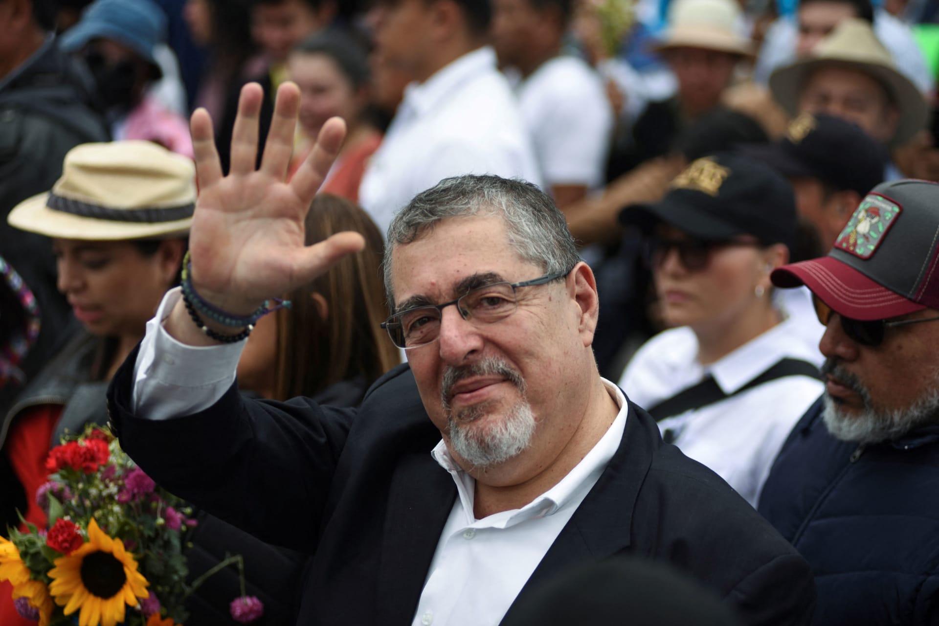 Photo of President-Elect Bernardo Arévalo