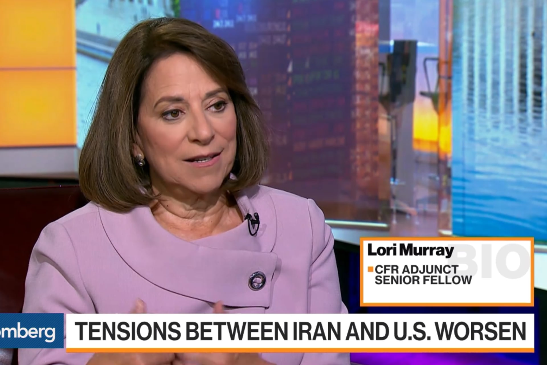 Lori Murray on Bloomberg TV 7.26.19