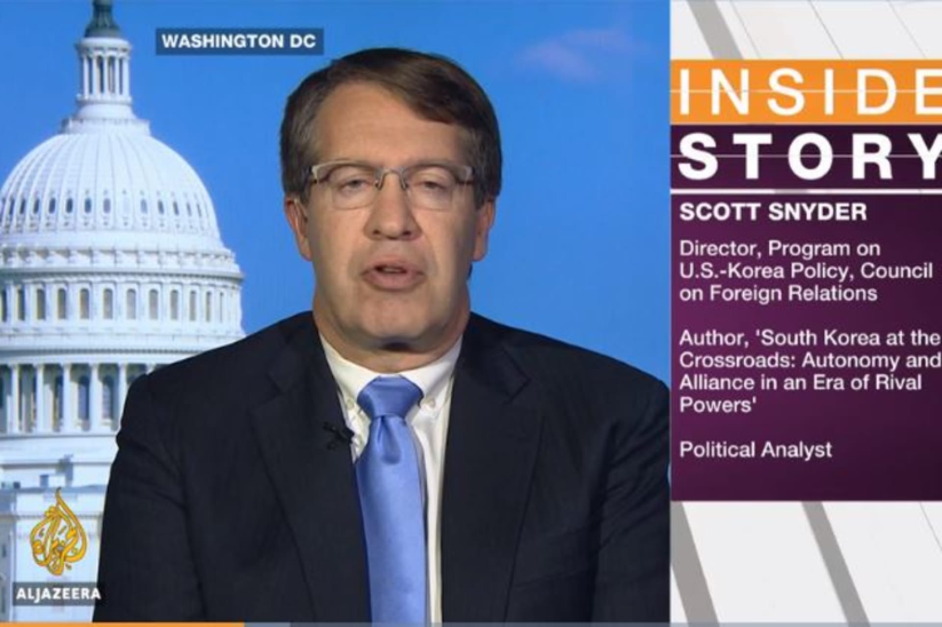 Snyder on Al Jazeera
