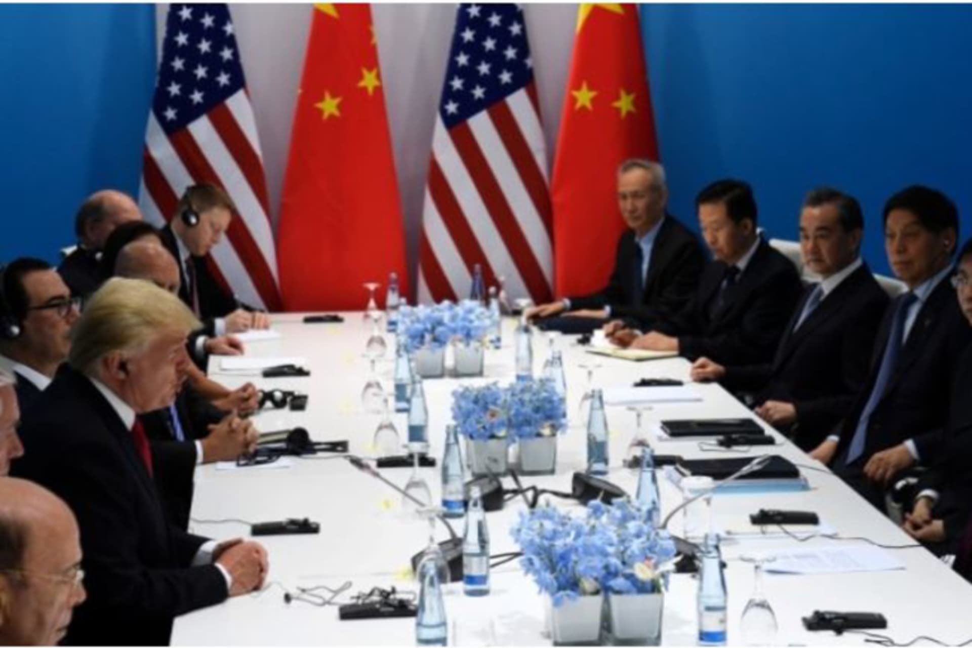 Trump negotiating