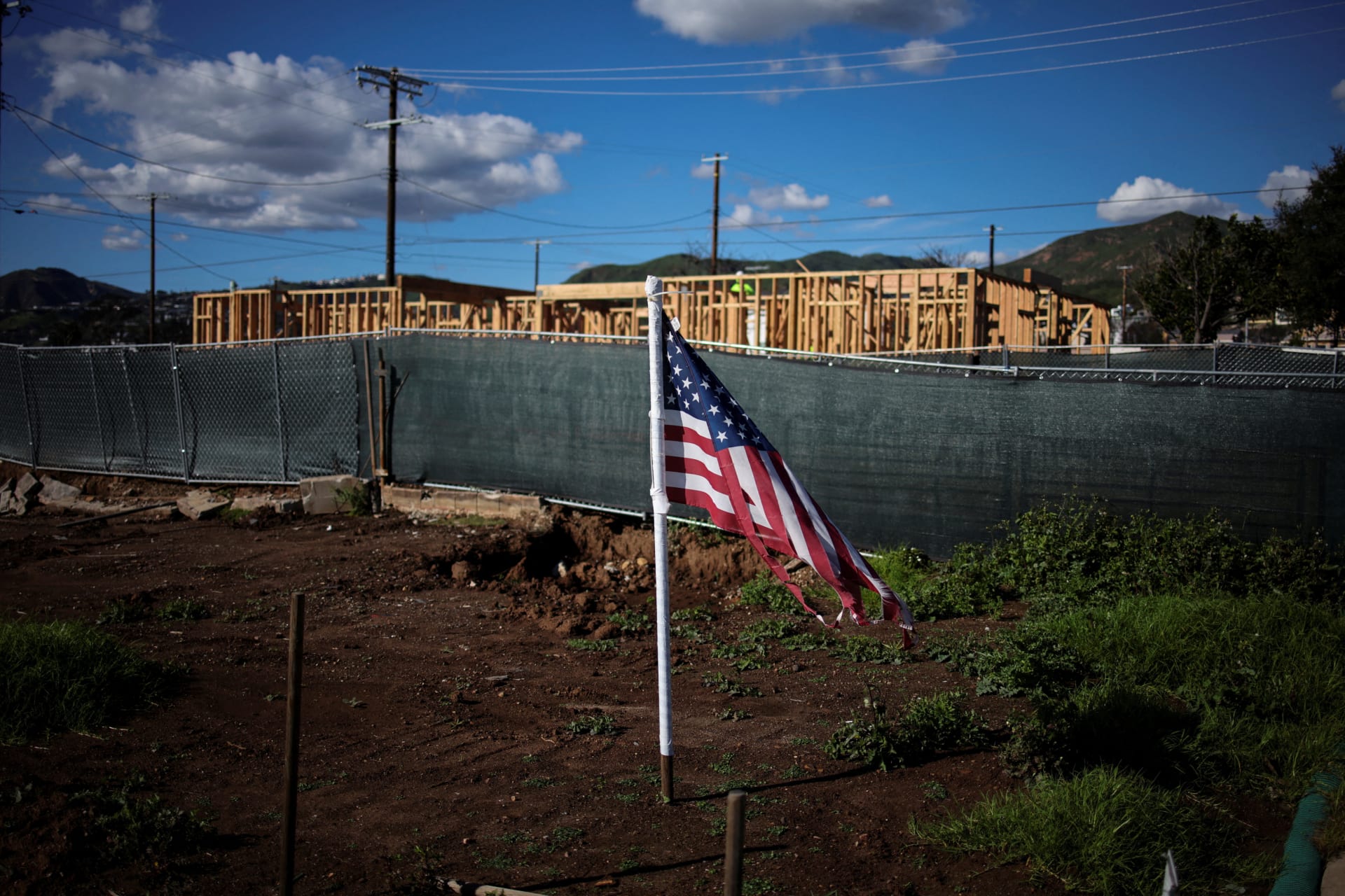 Pacific Palisades neighborhood of Los Angeles a year after wildfires