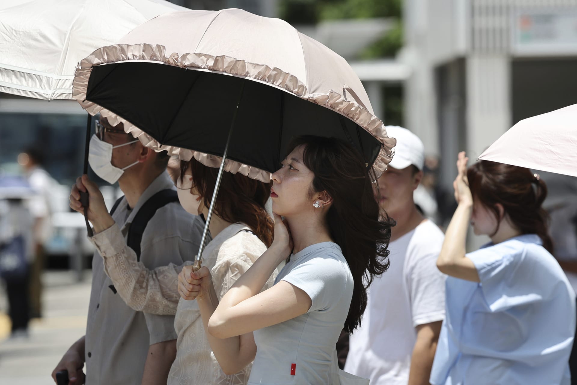<p>FUKUOKA, JAPAN: Summer 2024 was Japan’s hottest ever, with 8,821 instances of “extreme heat,” where temperatures of 35°C (95°F) or higher were recorded throughout the year. <span class="immersive-image__figcaption-credit">The Yomiuri Shimbun/AP Images</span></p>
