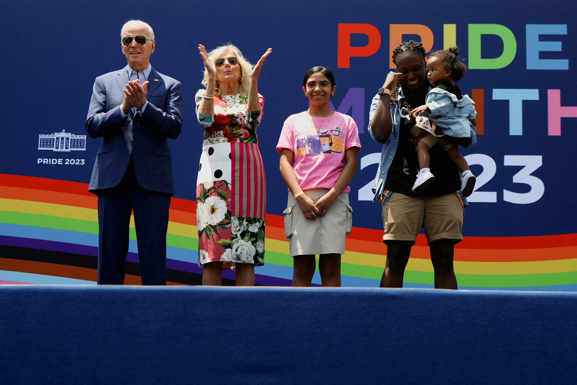 <p>WASHINGTON, DC: U.S. President Joe Biden hosts a Pride celebration on the White House’s South Lawn.</p>
