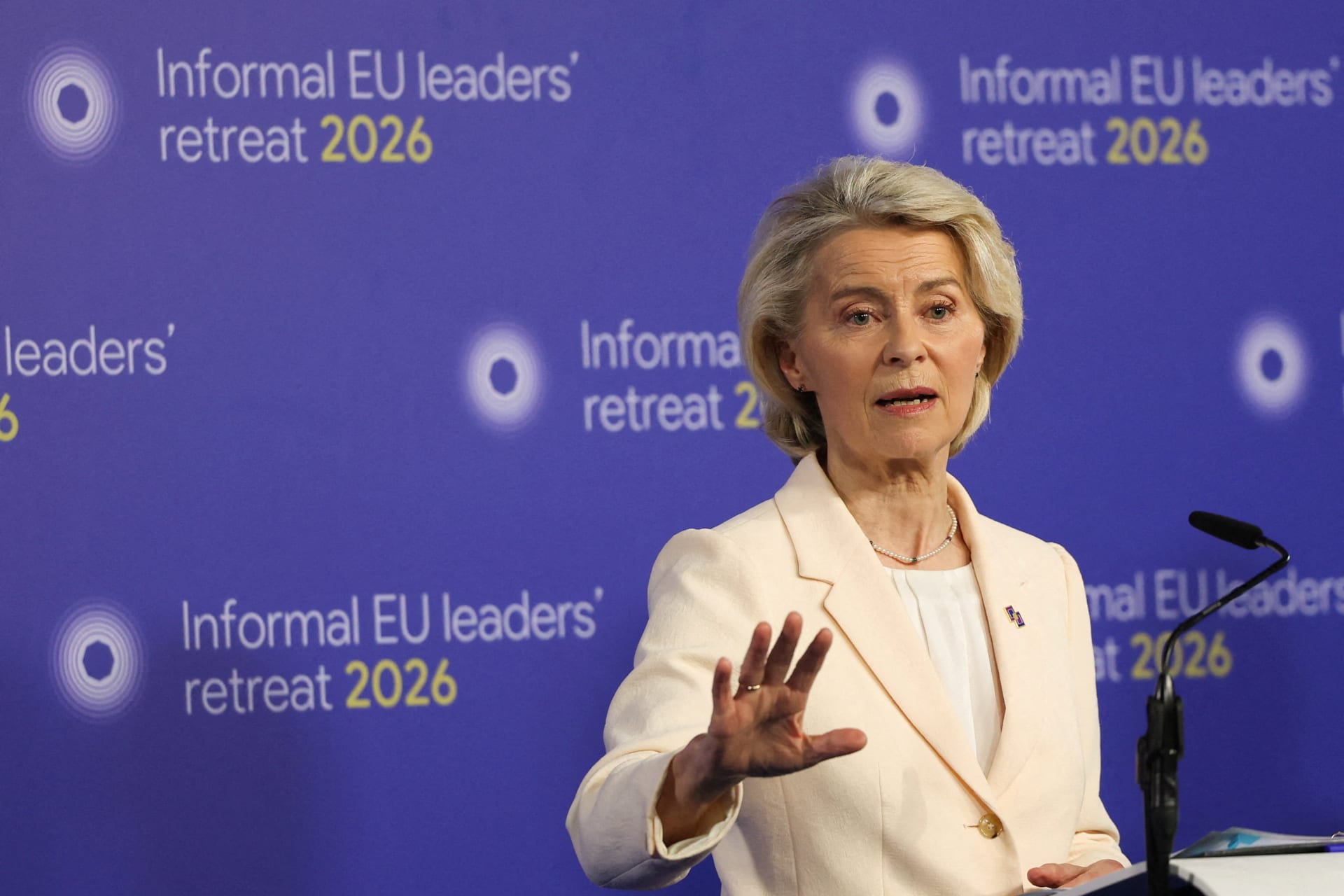 FILE PHOTO: Informal European Union leaders retreat at Alden Biesen castle