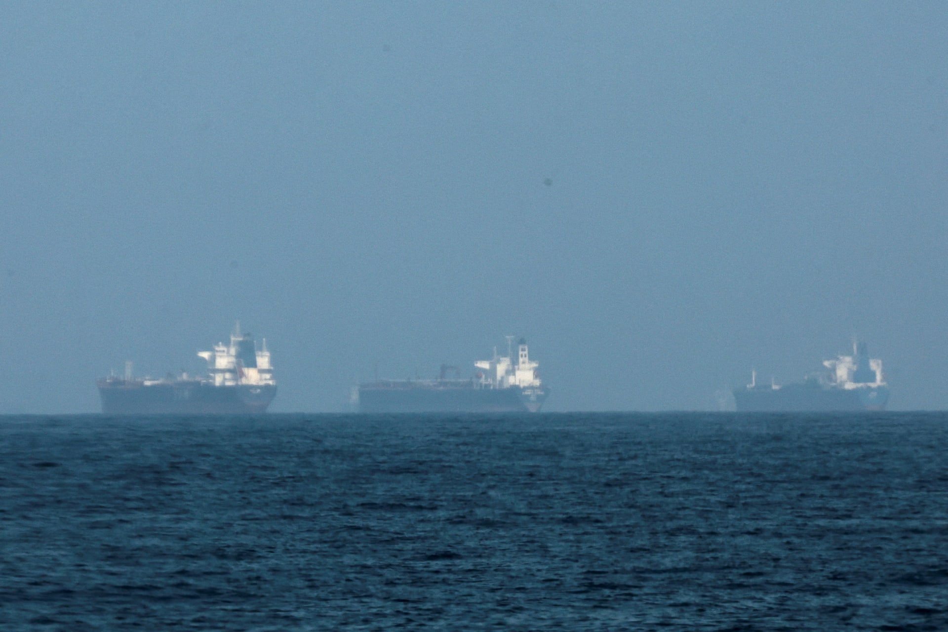 Tankers are seen off the coast of the Fujairah, as Iran vows to close the Strait of Hormuz, amid the U.S.-Israel conflict with Iran, in Fujairah, United Arab Emirates, March 3, 2026. REUTERS/Amr Alfiky