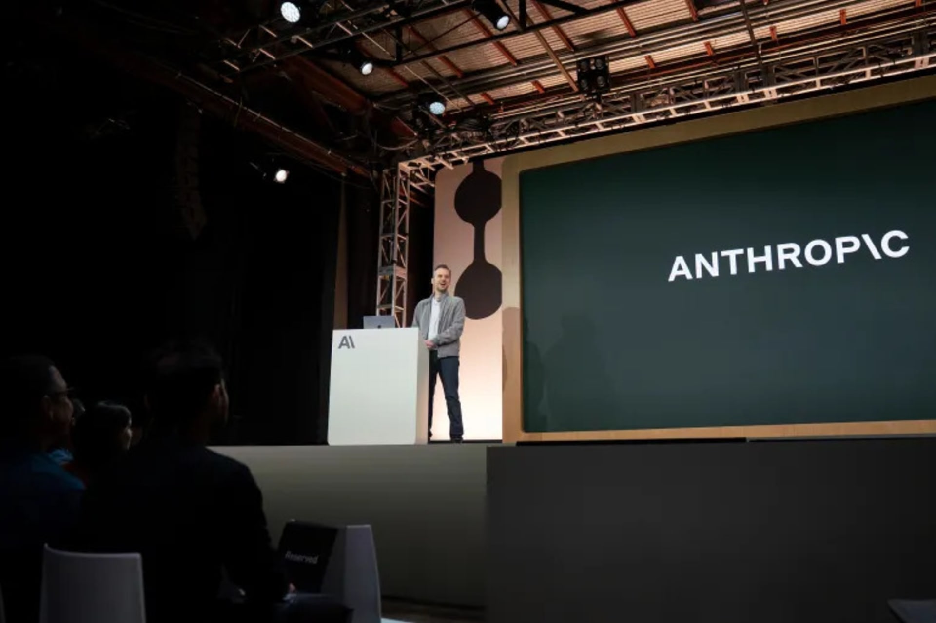 <p>Chief Product Officer Mike Krieger at the Code with Claude conference in May 2025 in San Francisco</p>
