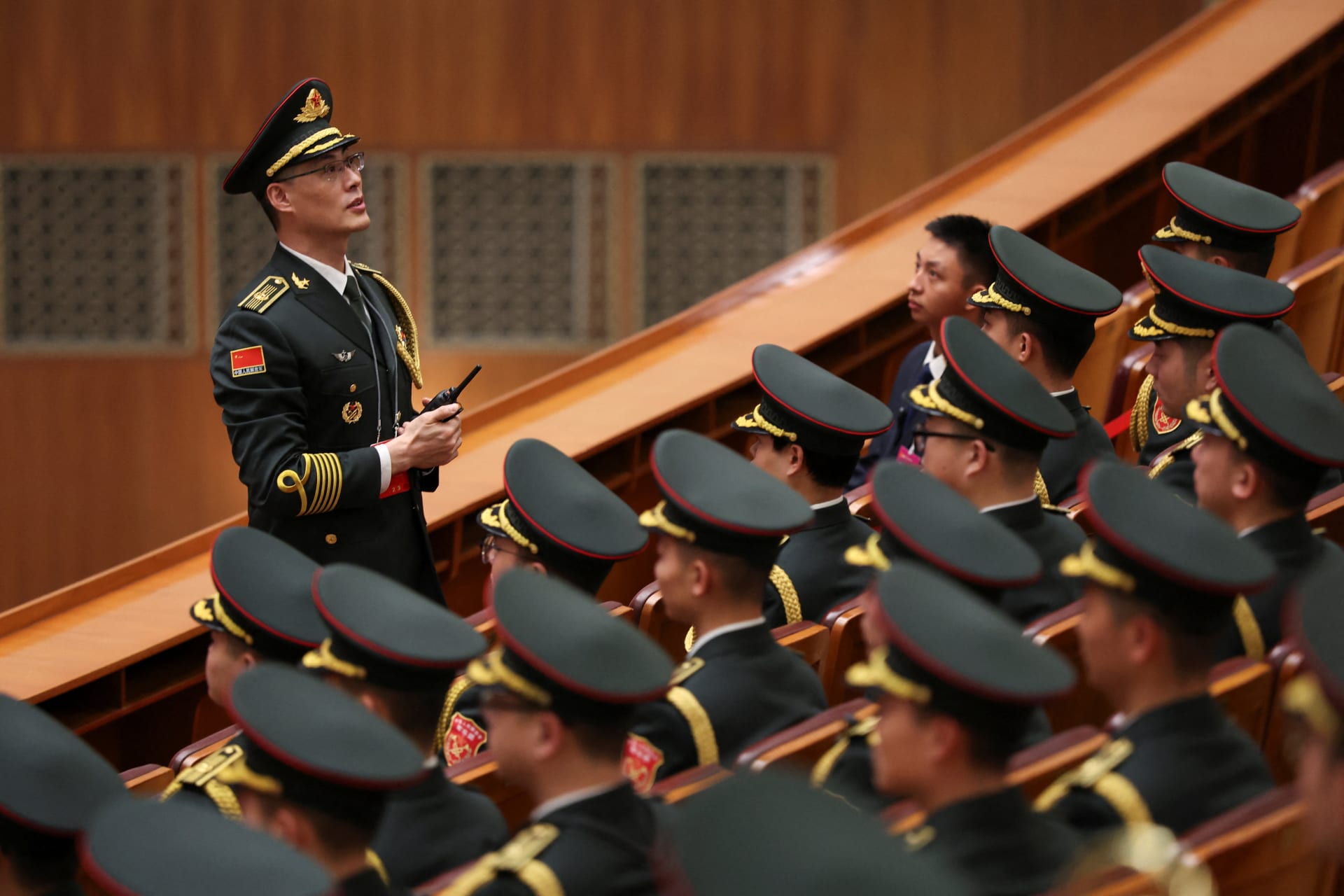 China's NPC opening session at the Great Hall of the People, in Beijing