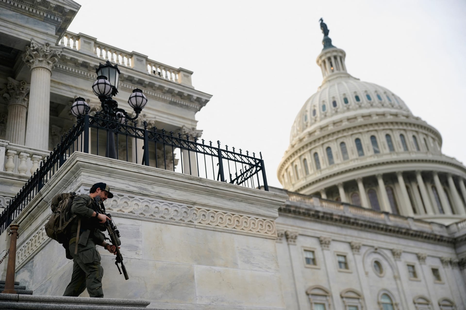 <p>The Capitol Building after a vote in the House of Representatives on a resolution aimed at stopping the military campaign against Iran, March 5, 2026.</p>
