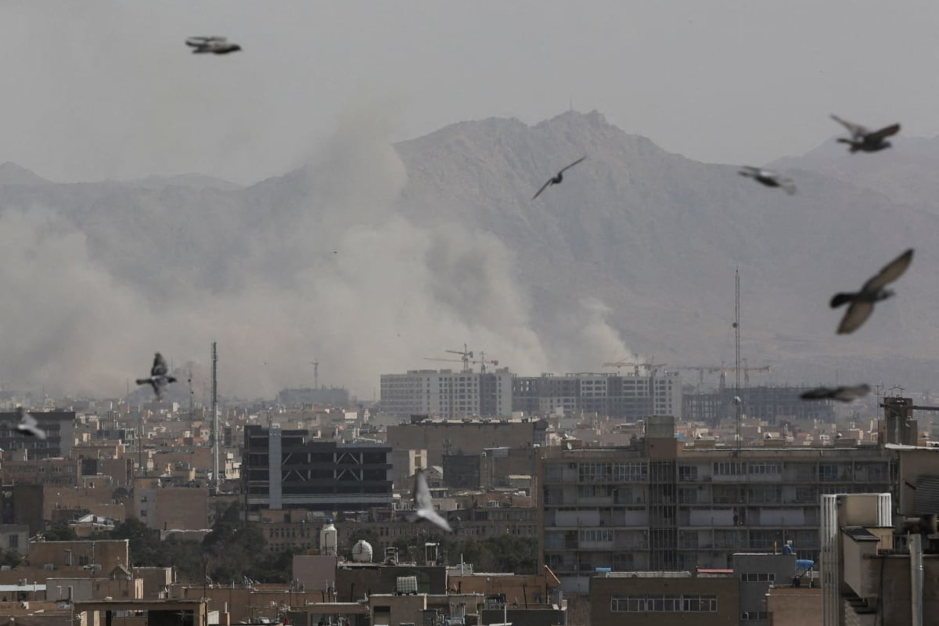 <p>Smoke rises following an explosion, after Israel and the United States launched strikes on Tehran, Iran, on February 28, 2026.</p>