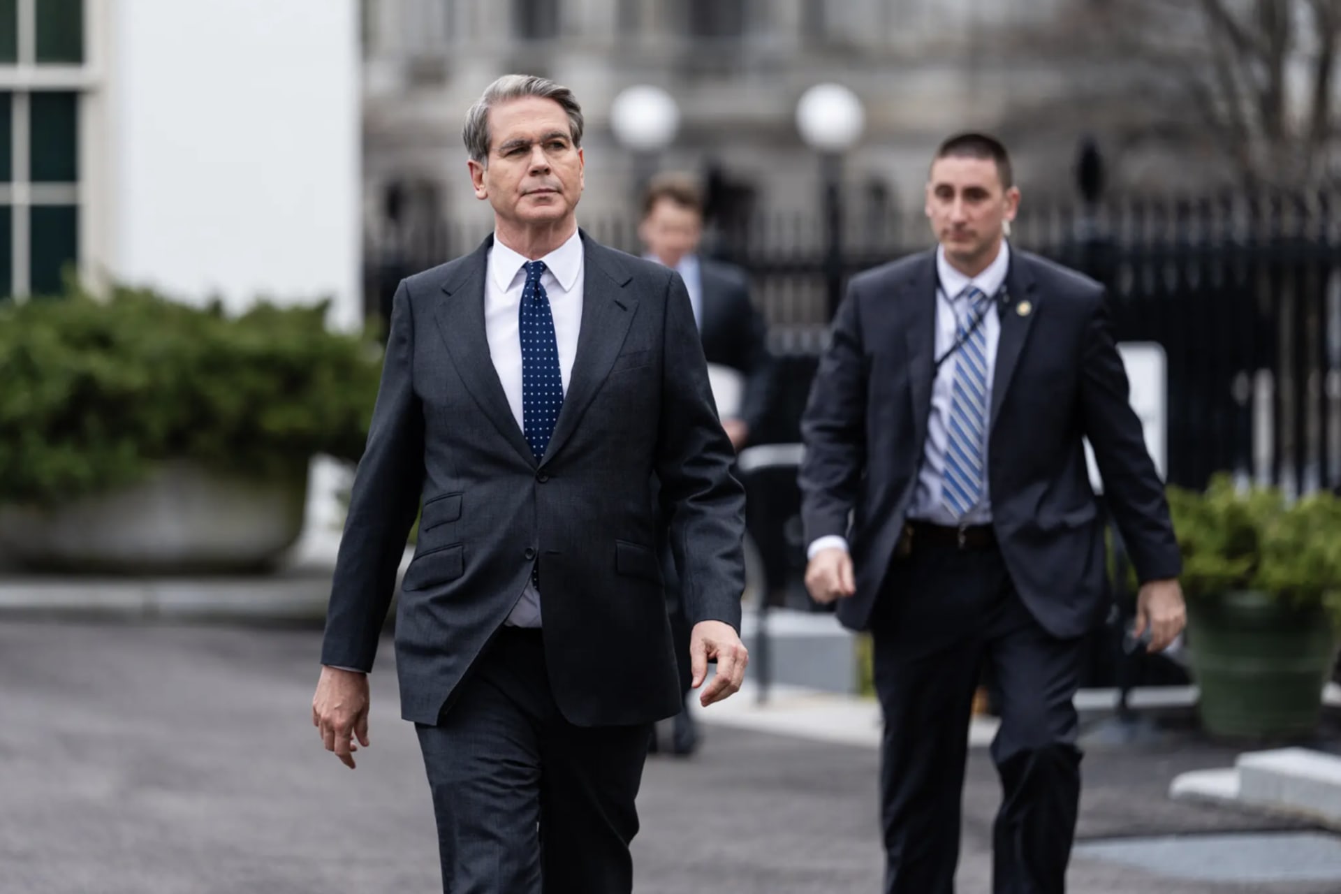Treasury Secretary Scott Bessent said on Thursday that Russia would not benefit significantly from the sanctions relief but acknowledged that it would see some financial benefit.Credit...Eric Lee for The New York Times