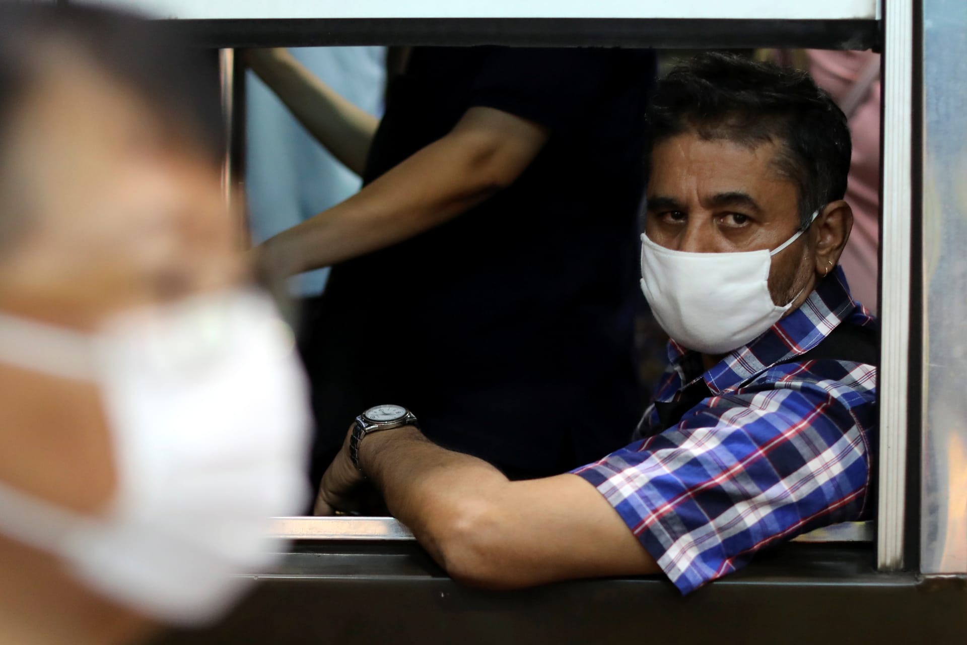 Masked Man in Thailand