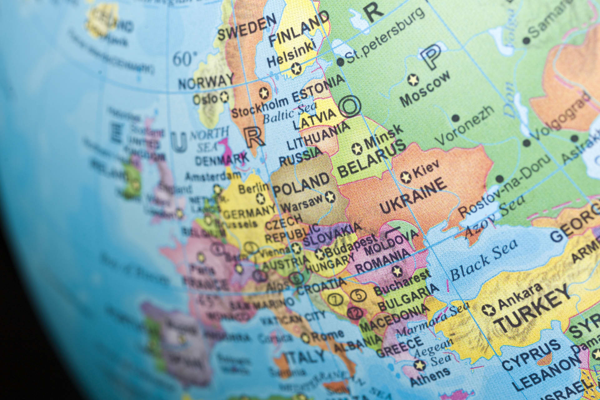 <p>Map of eastern Europe</p>
