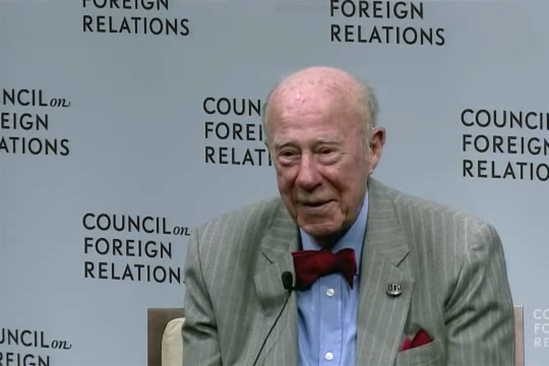 A Conversation with George P. Shultz