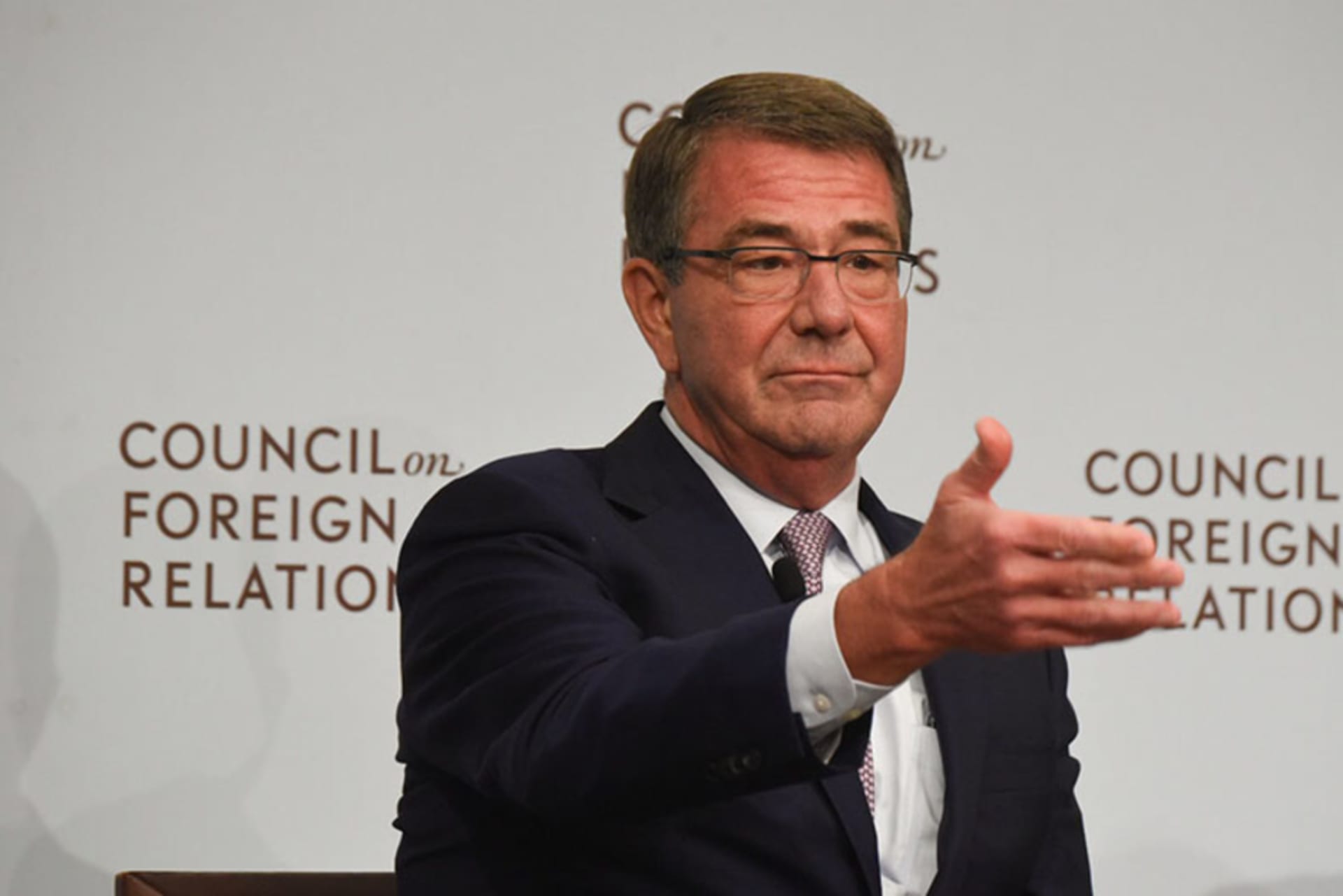 Ash Carter speaks at CFR