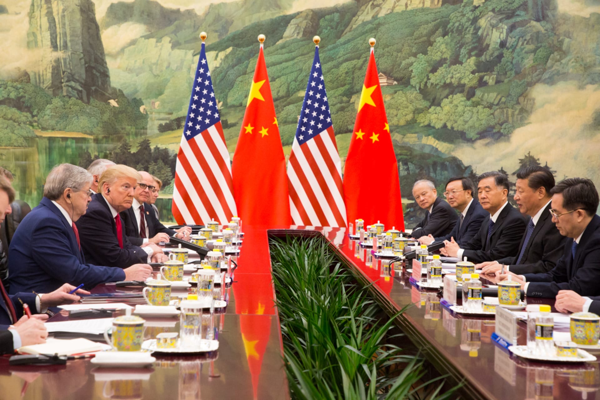 Trump-Xi Bilateral Meeting 2017