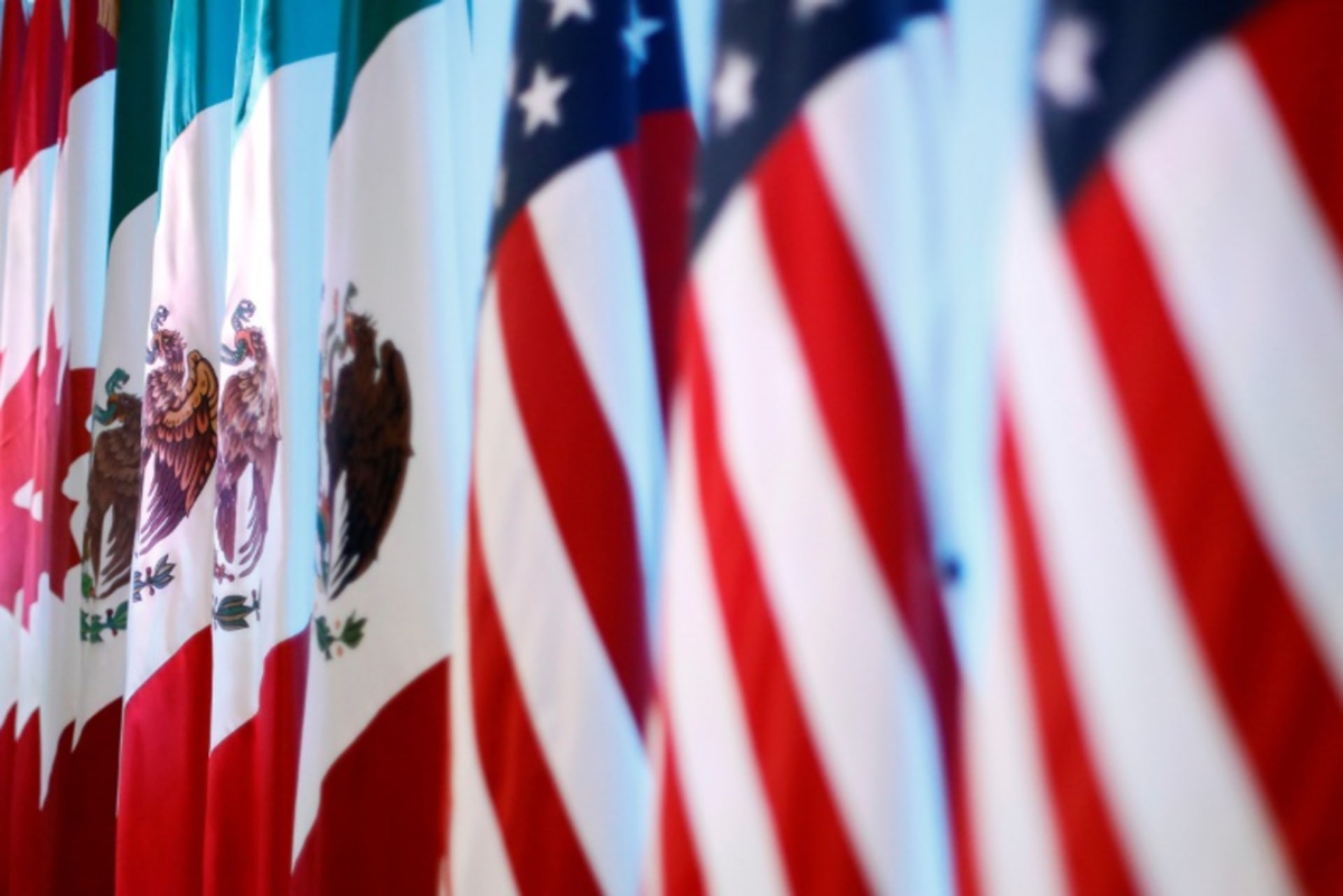 NAFTA Flags