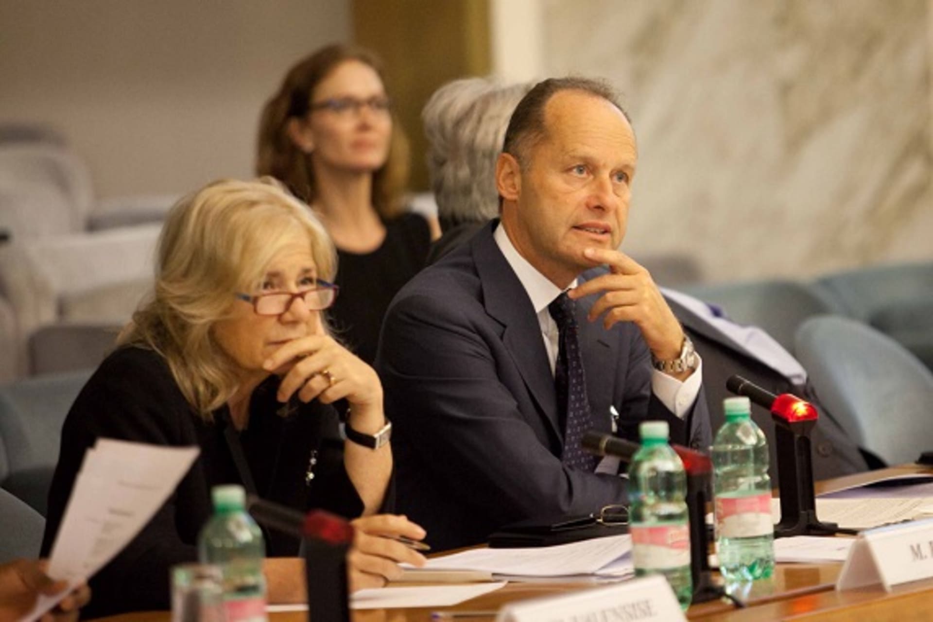 <p>Marta Dassù (Deputy Minister, Italian Ministry of Foreign Affairs) participates in a session during the CoC Third Regional Conference (Leonardo Puccini).</p>
