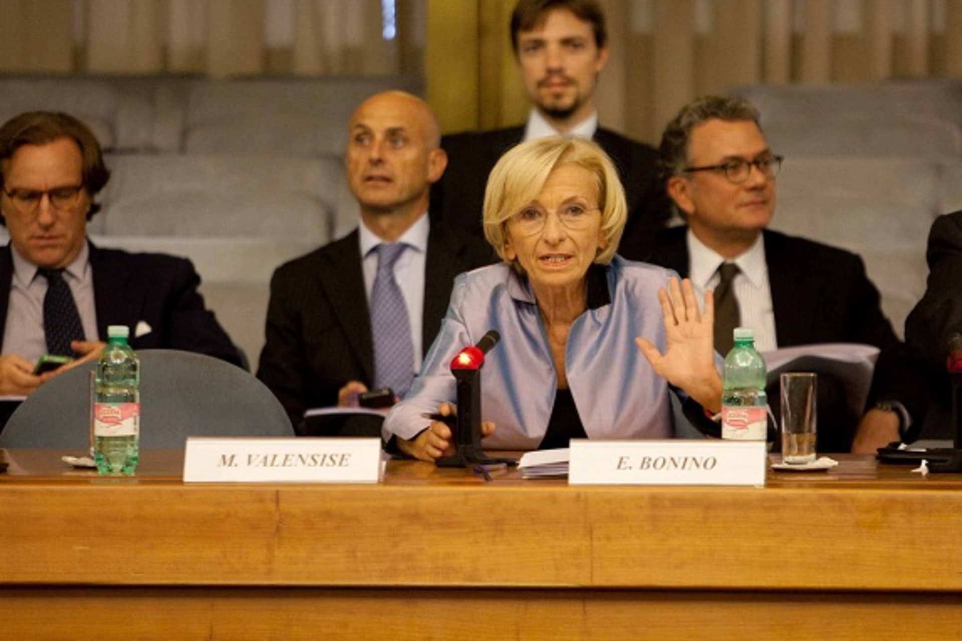 <p>Emma Bonino (Minister, Italian Ministry of Foreign Affairs) delivers a keynote speech during the CoC Third Regional Conference (Leonardo Puccini).</p>
