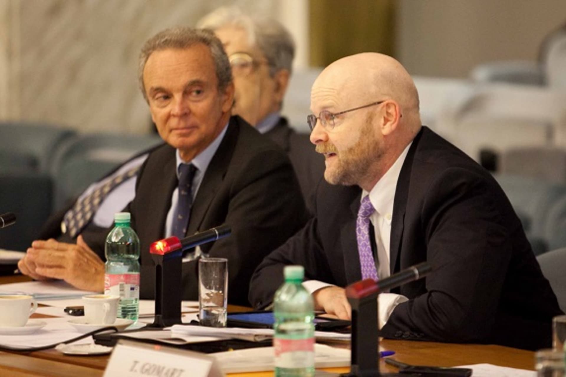 <p>Jim Lindsay (CFR) participates in a session during the CoC Third Regional Conference (Leonardo Puccini).</p>
