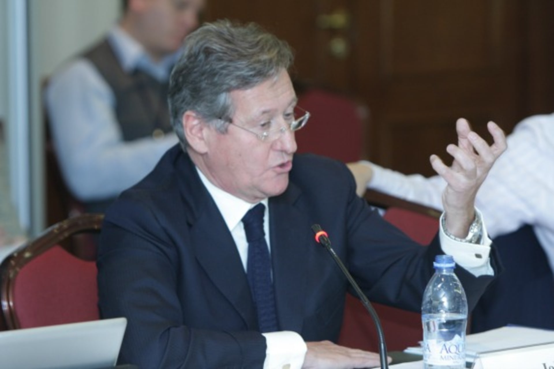 <p>John Chipman (The International Institute for Strategic Studies) participates during the CoC Second Regional Conference (Migalyov Oleg).</p>
