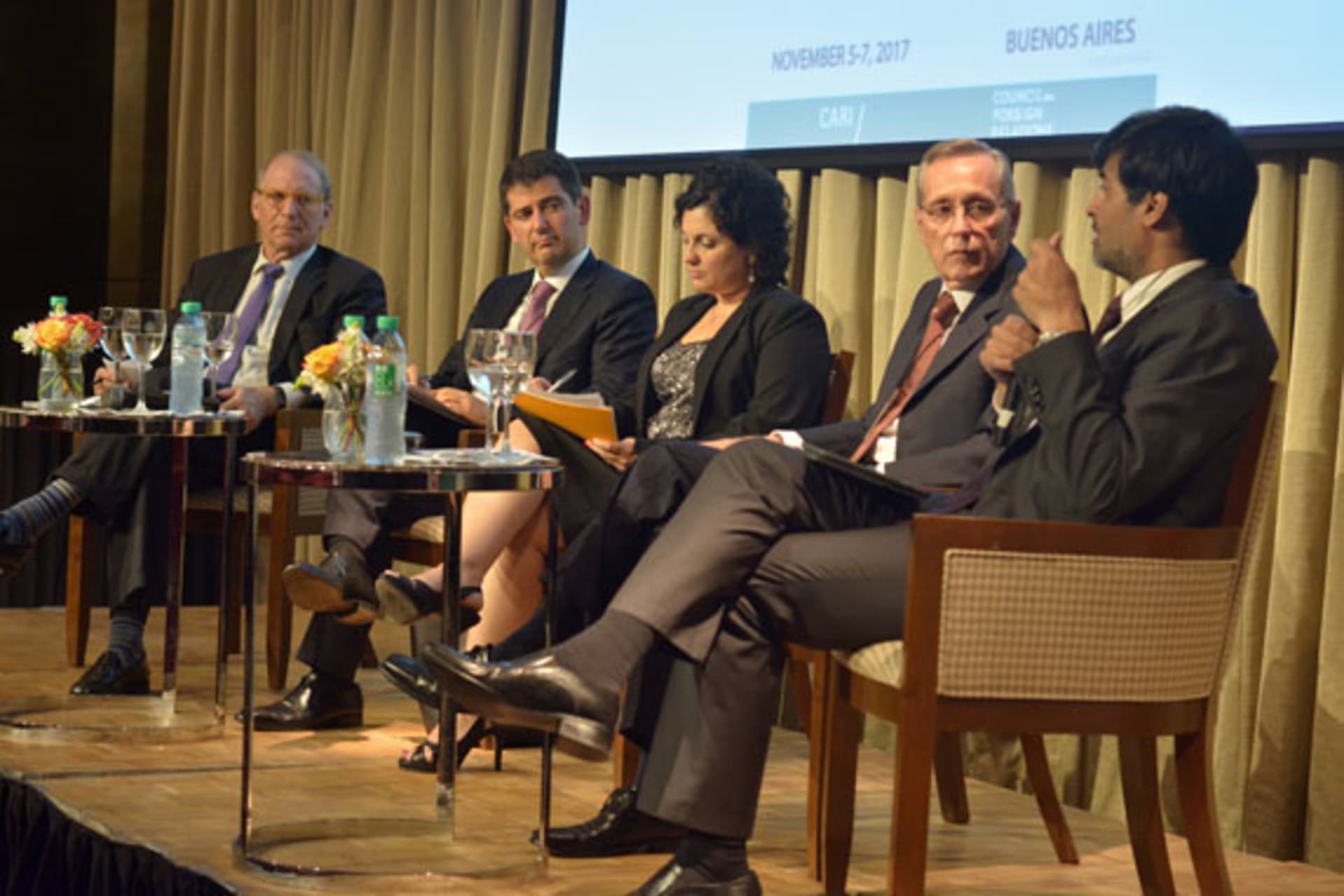 <p>Richard Haass, Memduh Karakullukçu, Romina Gayá, Adalberto Rodríguez Giavarini, and Samir Saran discuss how the world can adapt to rapid technological innovation.</p>