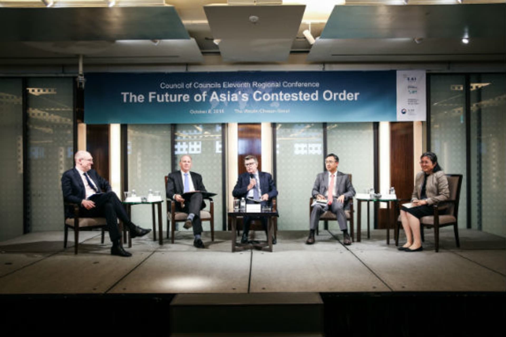 <p>Michael Fullilove, Richard Haass, Thierry de Montbrial, Ma Sang-yoon, and Wu Chunsi discuss the future of Asia’s contested order.</p>