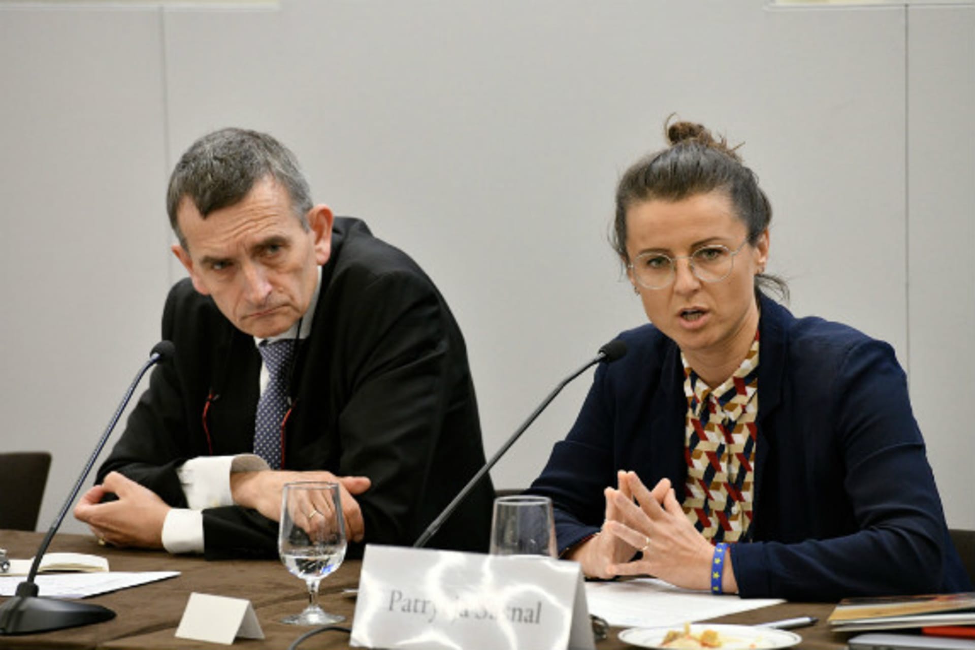 <p>Patrycja Sasnal discusses the crisis in Yemen. (Kaveh Sardari)</p>