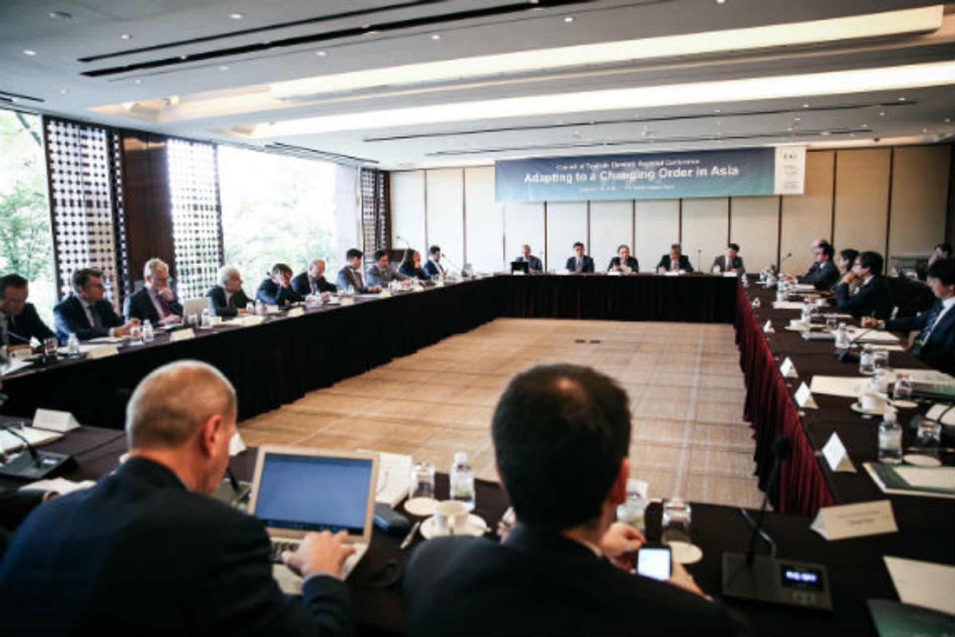 <p>Participants at the Council of Councils Eleventh Regional Conference.</p>