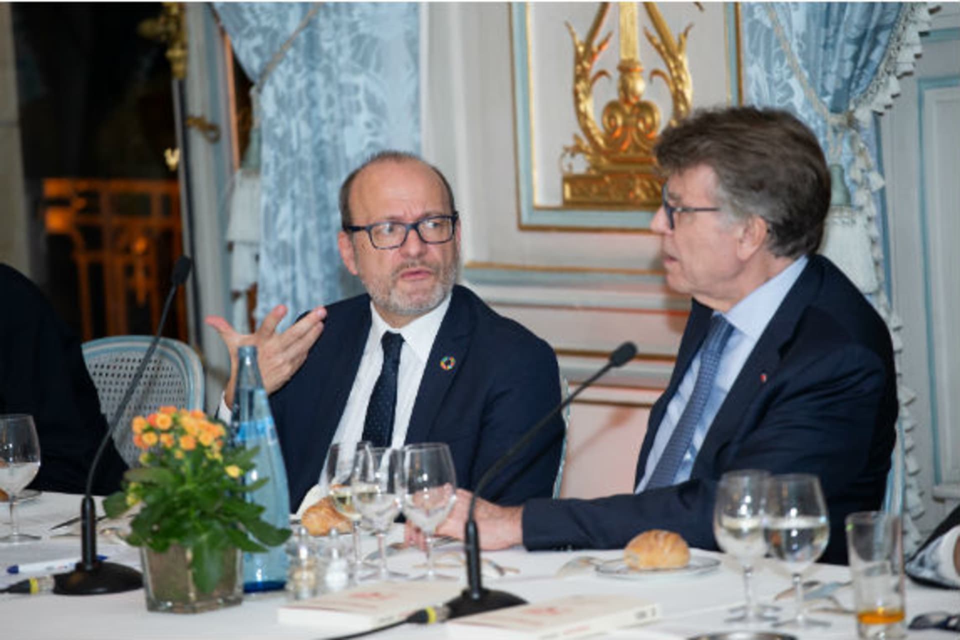 <p>Rémy Rioux gives remarks at the CoC twelfth regional conference in Paris.</p>
