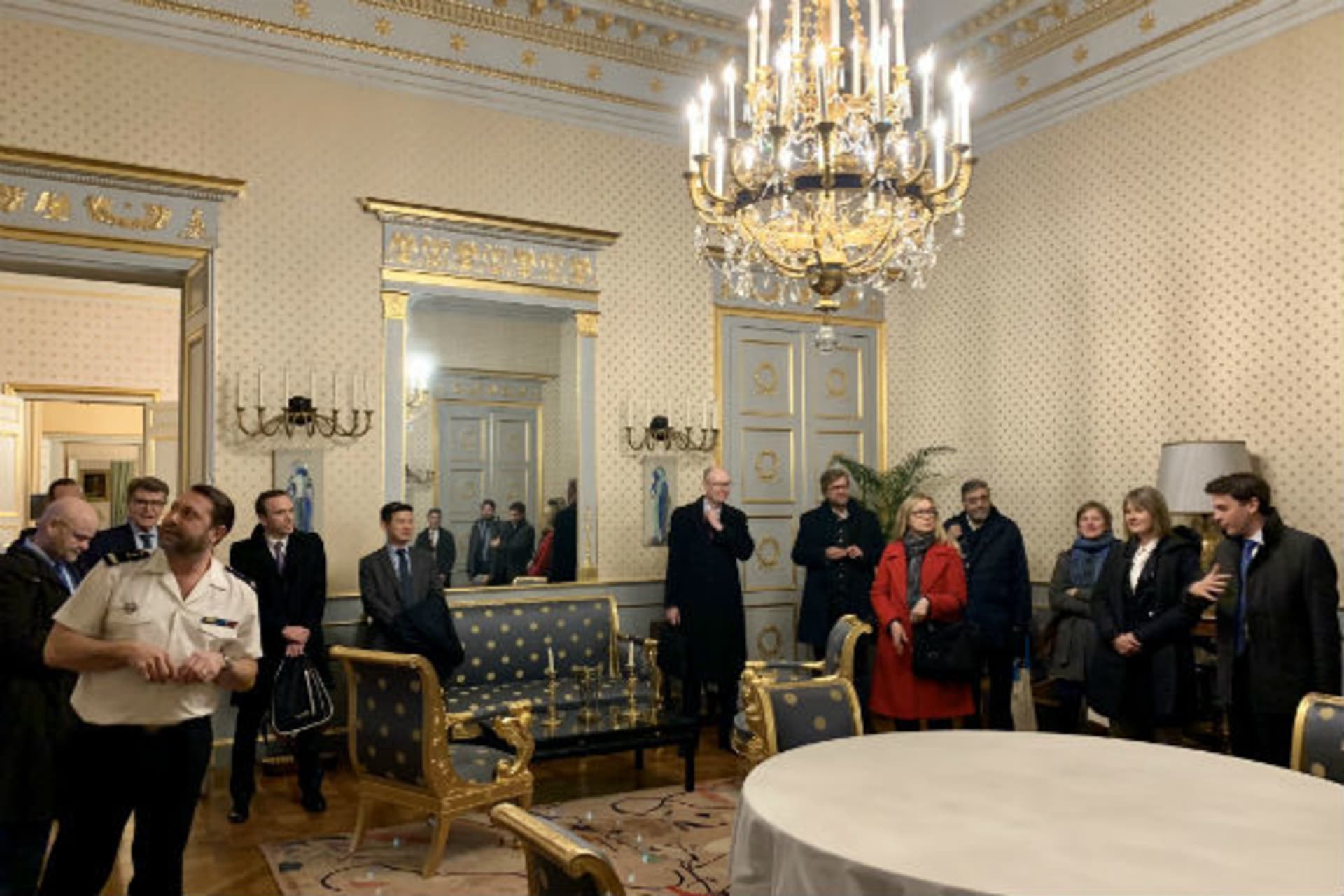 <p>CoC participants during a tour of the Nuclear Command Post of the French Ministry of Armed Forces.</p>
