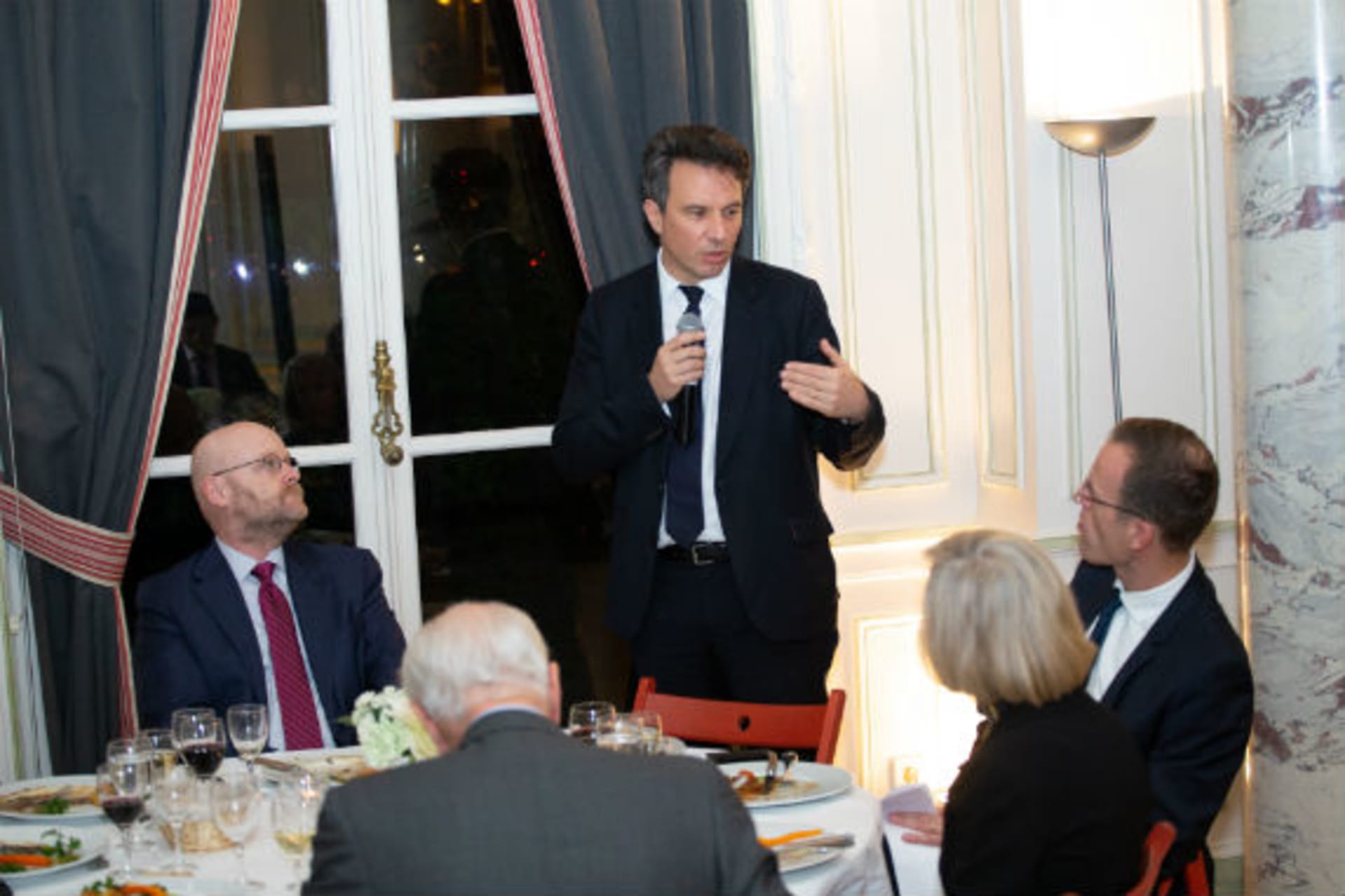 <p>Camille Grand gives remarks at the CoC twelfth regional conference in Paris</p>
