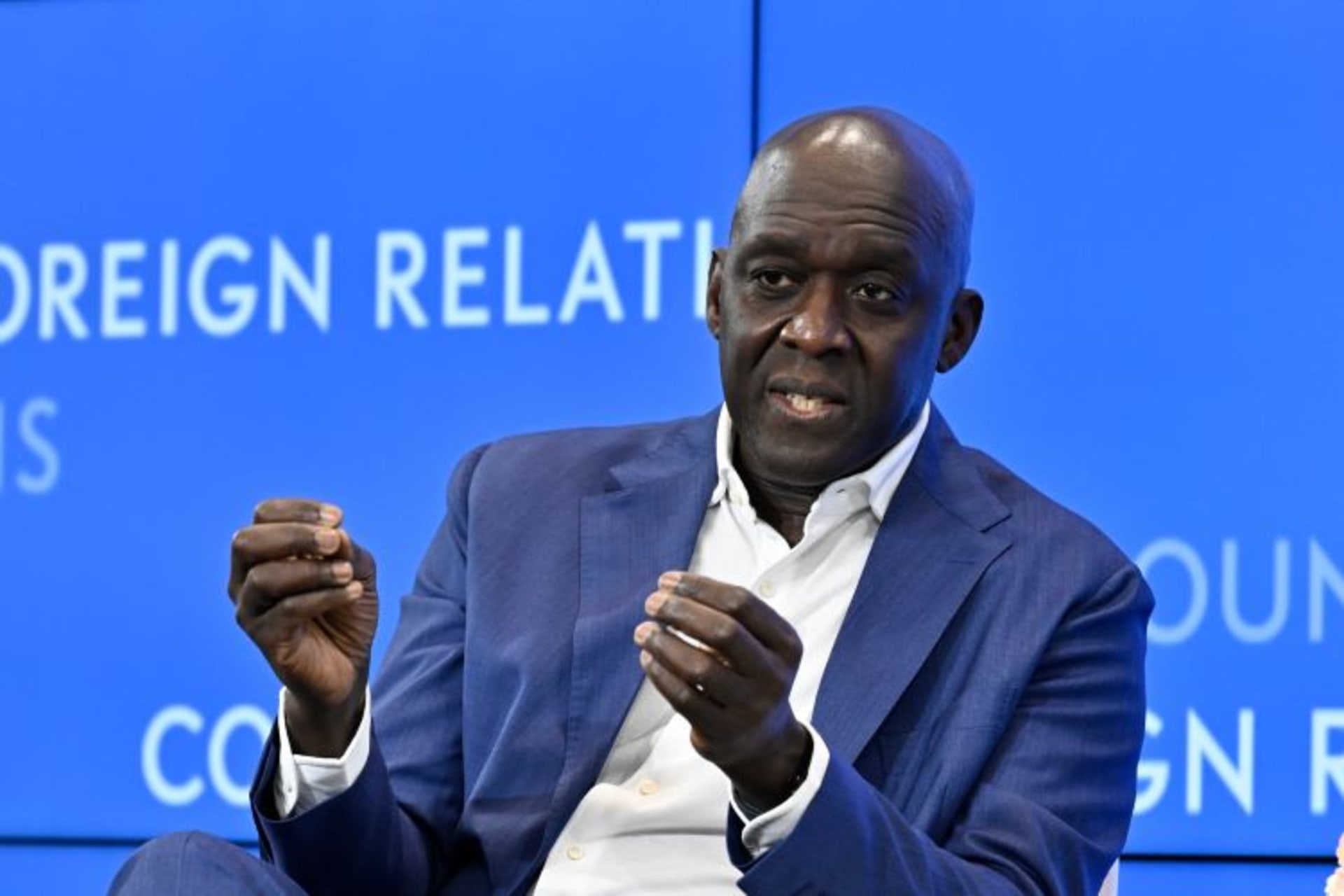 <p>IFC Managing Director Makhtar Diop at the CoC conference. (Kaveh Sardari)</p>