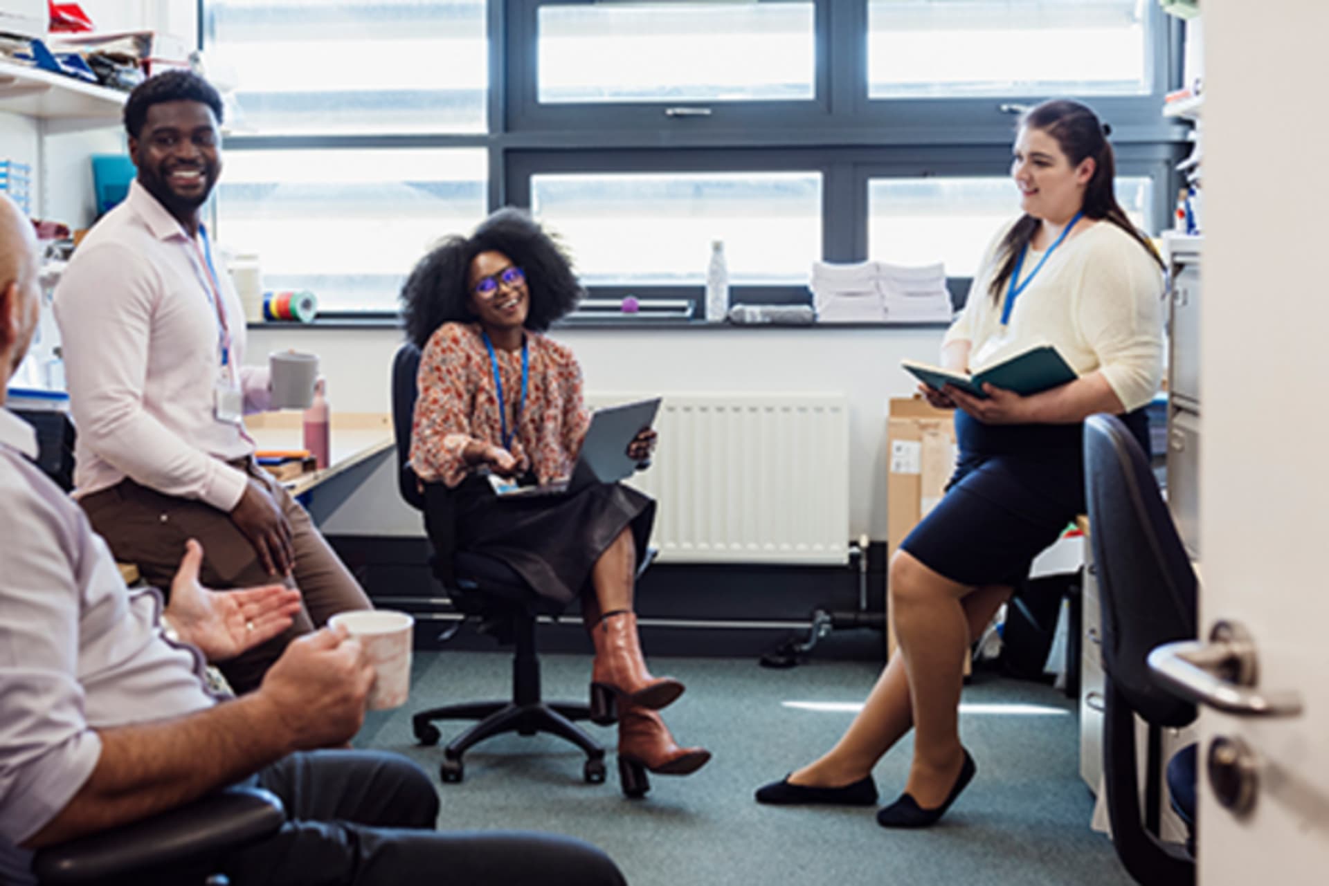 Educators have a conversation