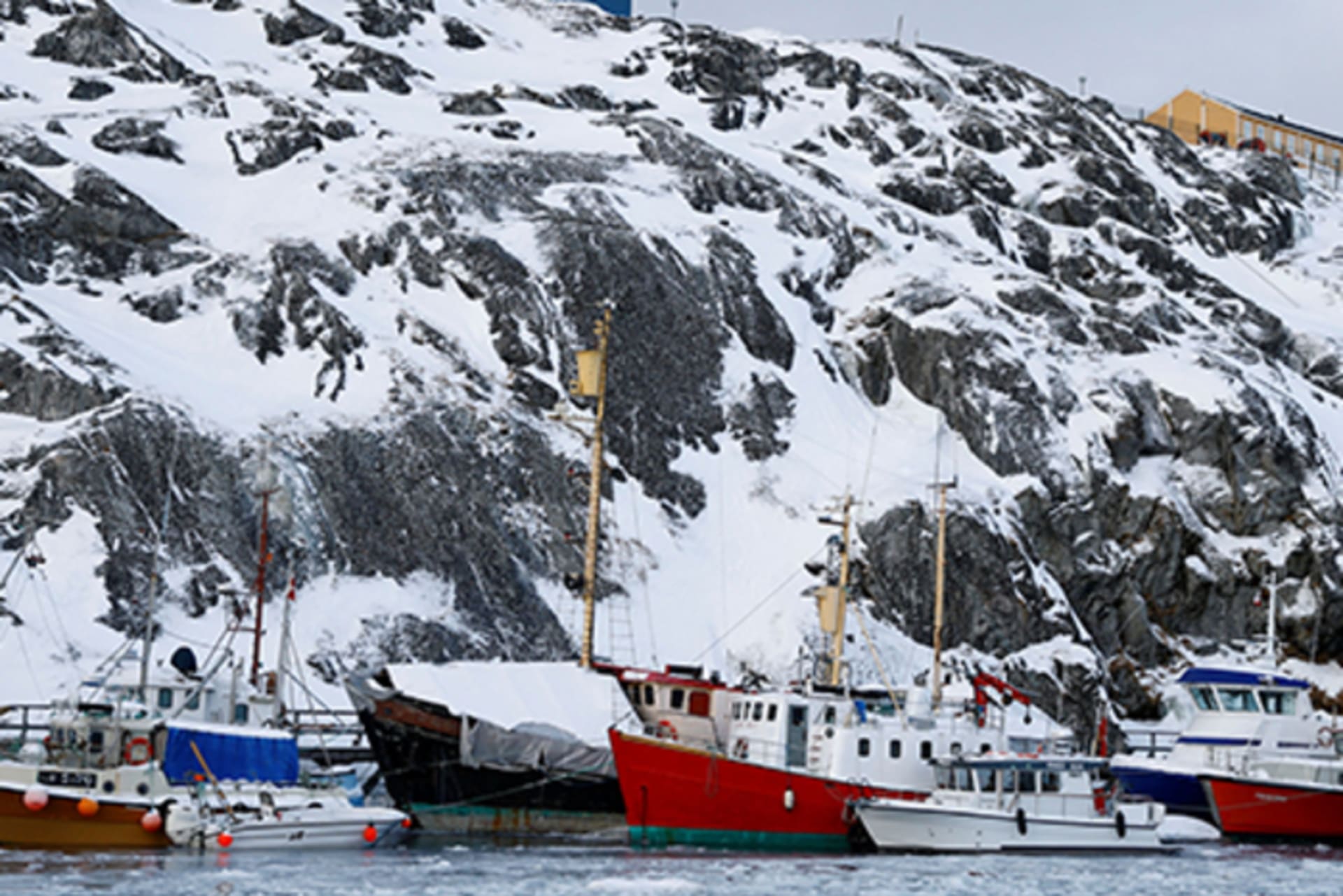 Ships in Greenland