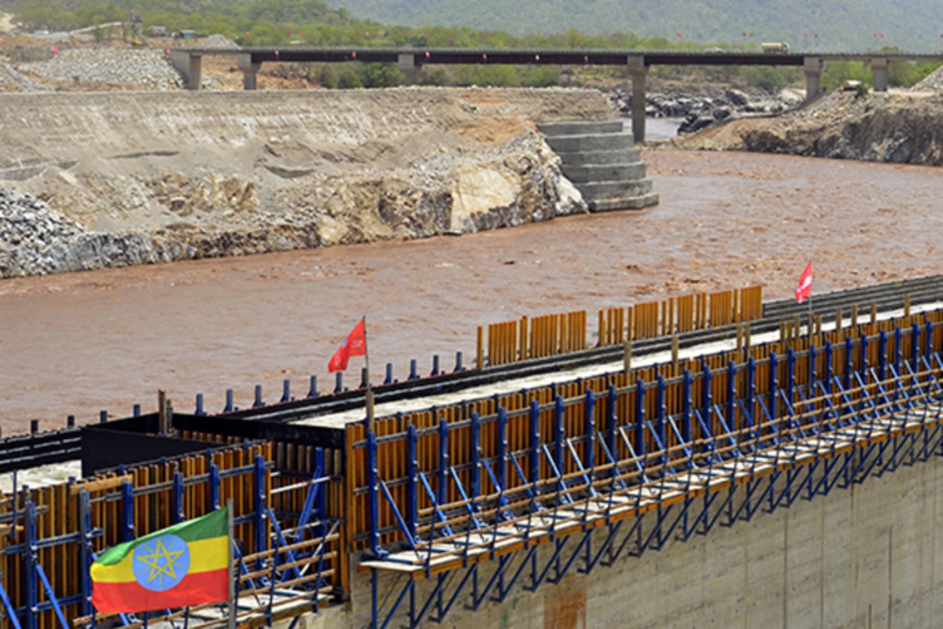 The Blue Nile in Guba, Ethiopia, on May 28, 2013. Ethiopia began diverting the Blue Nile as part of a giant dam project, risking unease from Egypt, a downstream nation.
