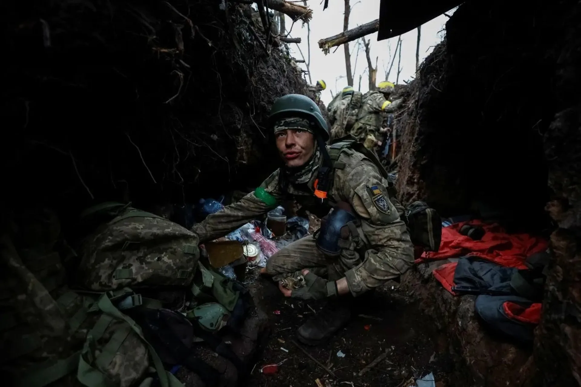 Mortorcyle Camo Rubble